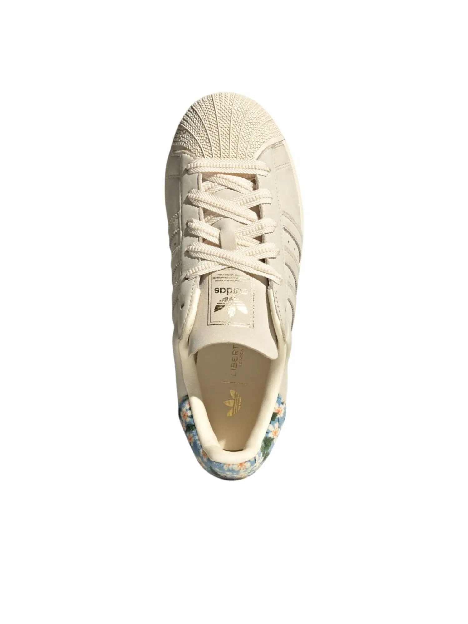 Кроссовки adidas Superstar II X Liberty London 'Beige' — изображение 3 из 6, бежевый