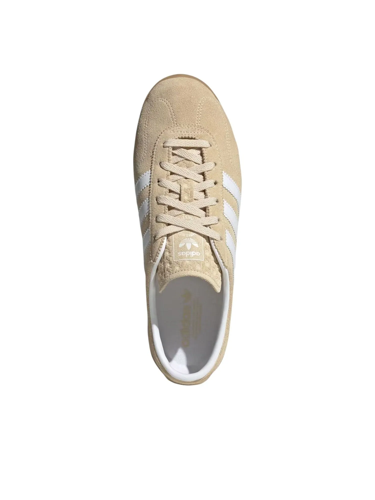 (WMNS) Adidas Gazelle Lo Pro 'Sand Strata Cloud White Gum' — изображение 4 из 6, песочный/белый