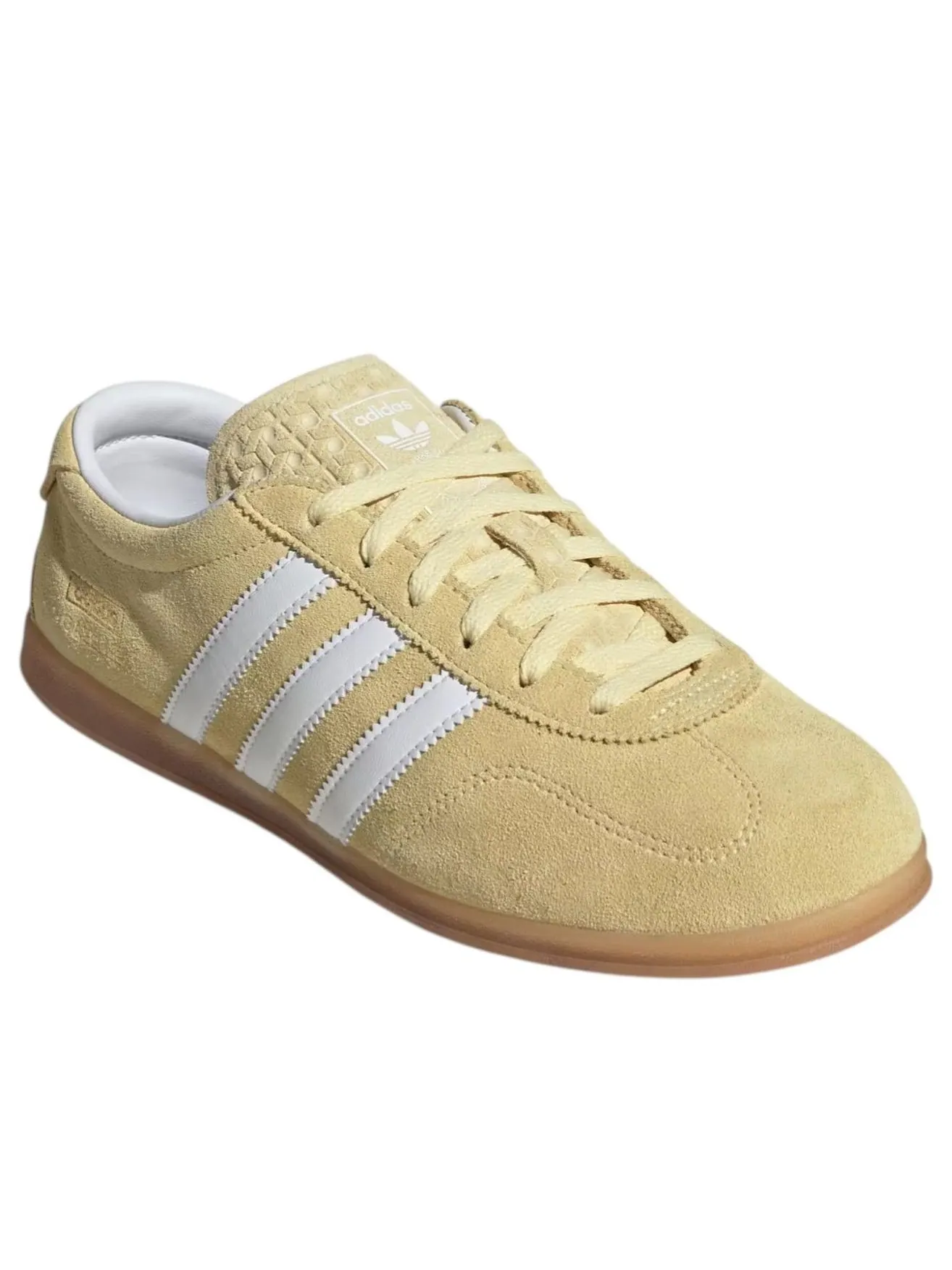 (WMNS) Adidas Gazelle Lo Pro 'Almost Yellow White Gum' — изображение 3 из 5, желтый/белый
