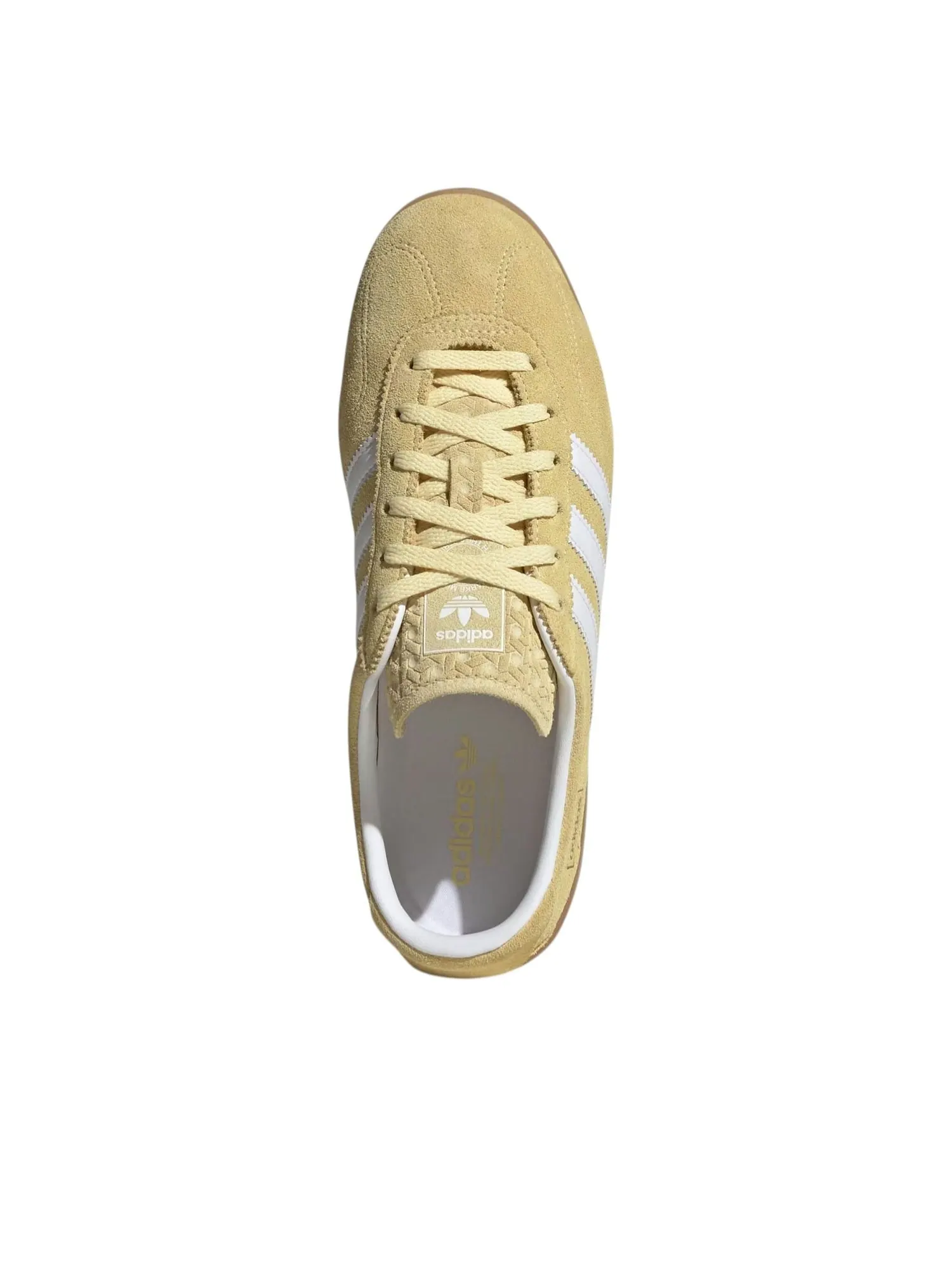 (WMNS) Adidas Gazelle Lo Pro 'Almost Yellow White Gum' — изображение 4 из 5, желтый/белый