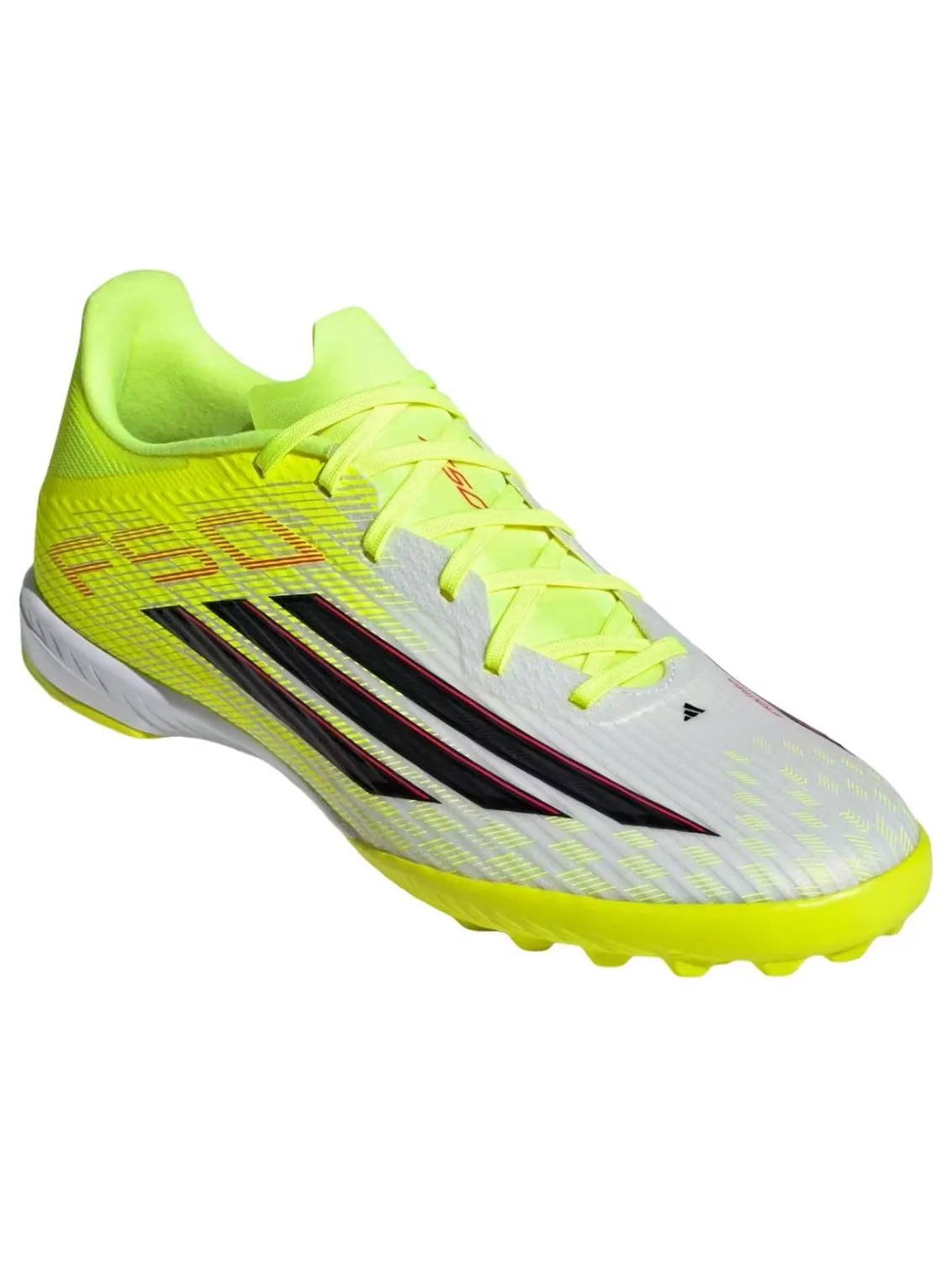 Adidas F50 League Turf 'Team Solar Yellow' — изображение 4 из 5, желтый/черный/красный