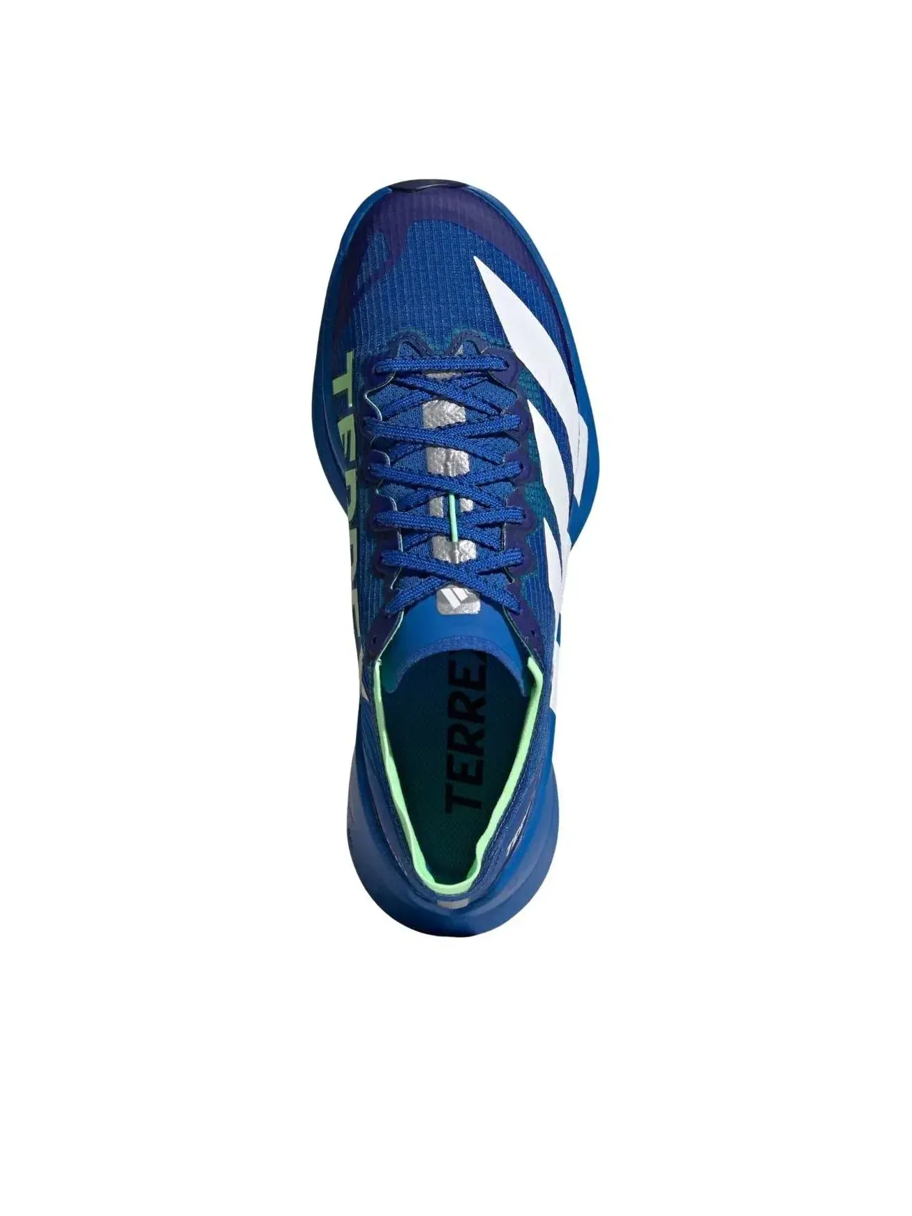 Кроссовки Adidas Terrex Agravic Speed Ultra 2 Trail 'Blue White' JR9100 — изображение 2 из 5, синий