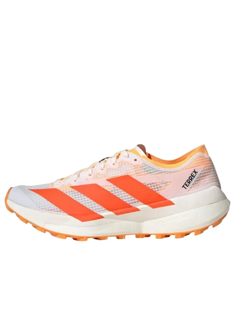 Кроссовки Adidas Terrex Agravic Speed 2 Trail 'White Impact Orange Lucid Tangerine' JR9115 — изображение 1 из 4, белый