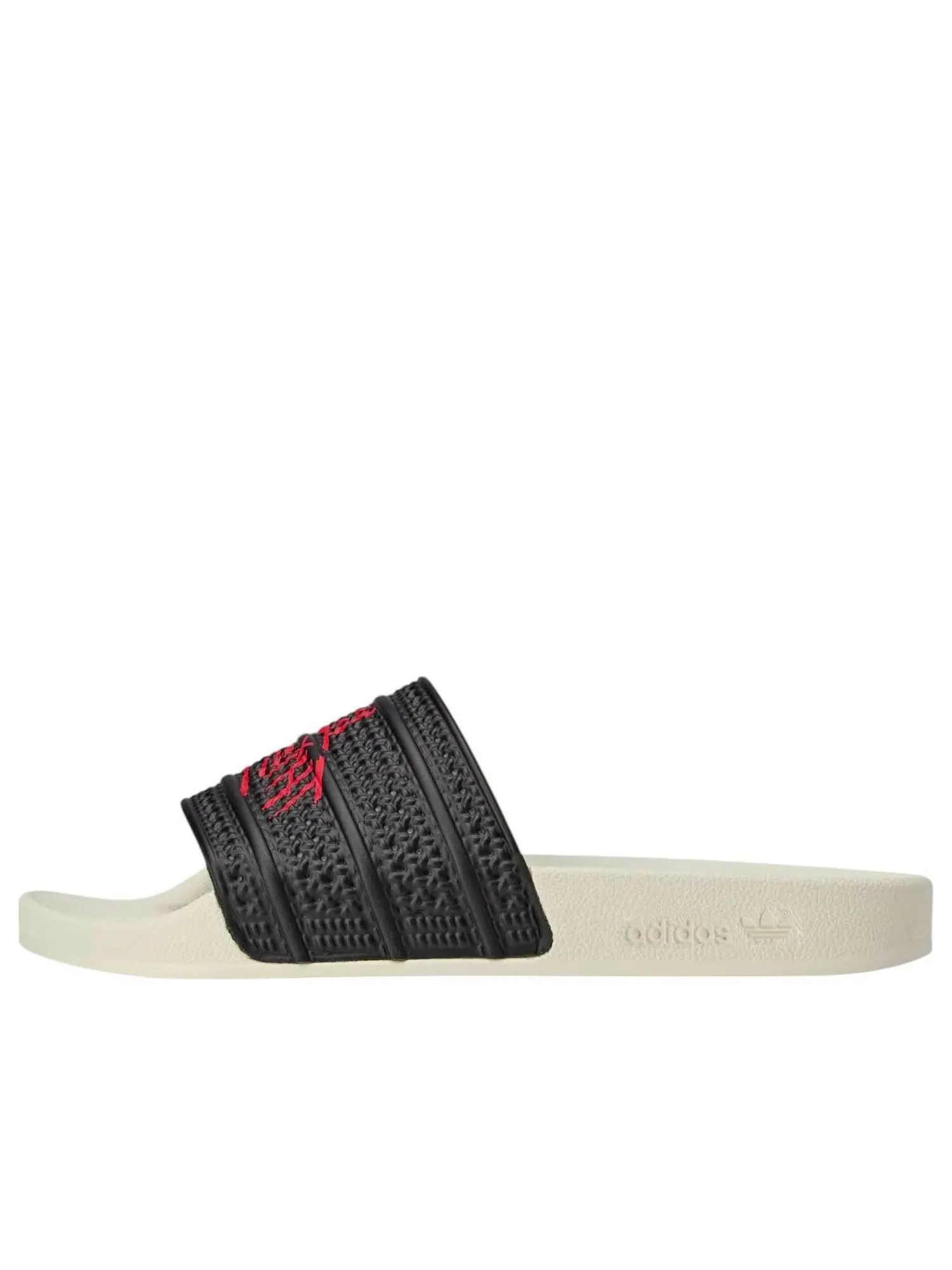 Шлепанцы adidas x 100 Thieves Adilette Slides 'Black Red' — изображение 1 из 5, черный