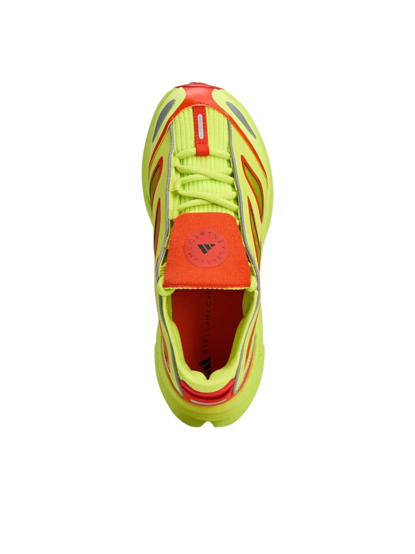 Кроссовки (WMNS) adidas x Stella McCartney Adistar 'Collegiate Orange Preloved Lime' — изображение 3 из 6, желтый
