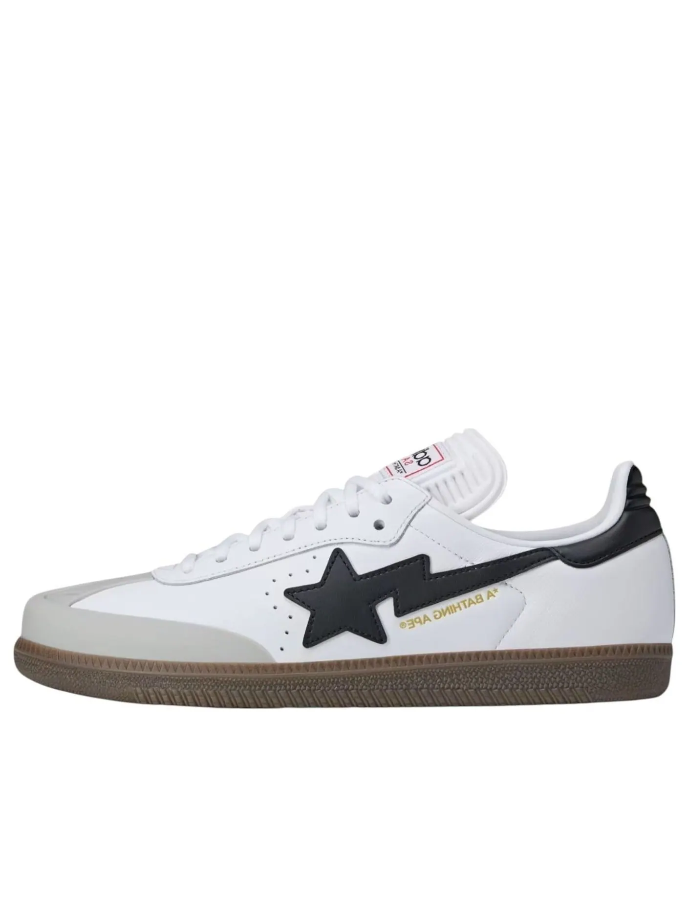 Adidas x BAPE Samba 'Footwear White' — изображение 1 из 6, белый/черный