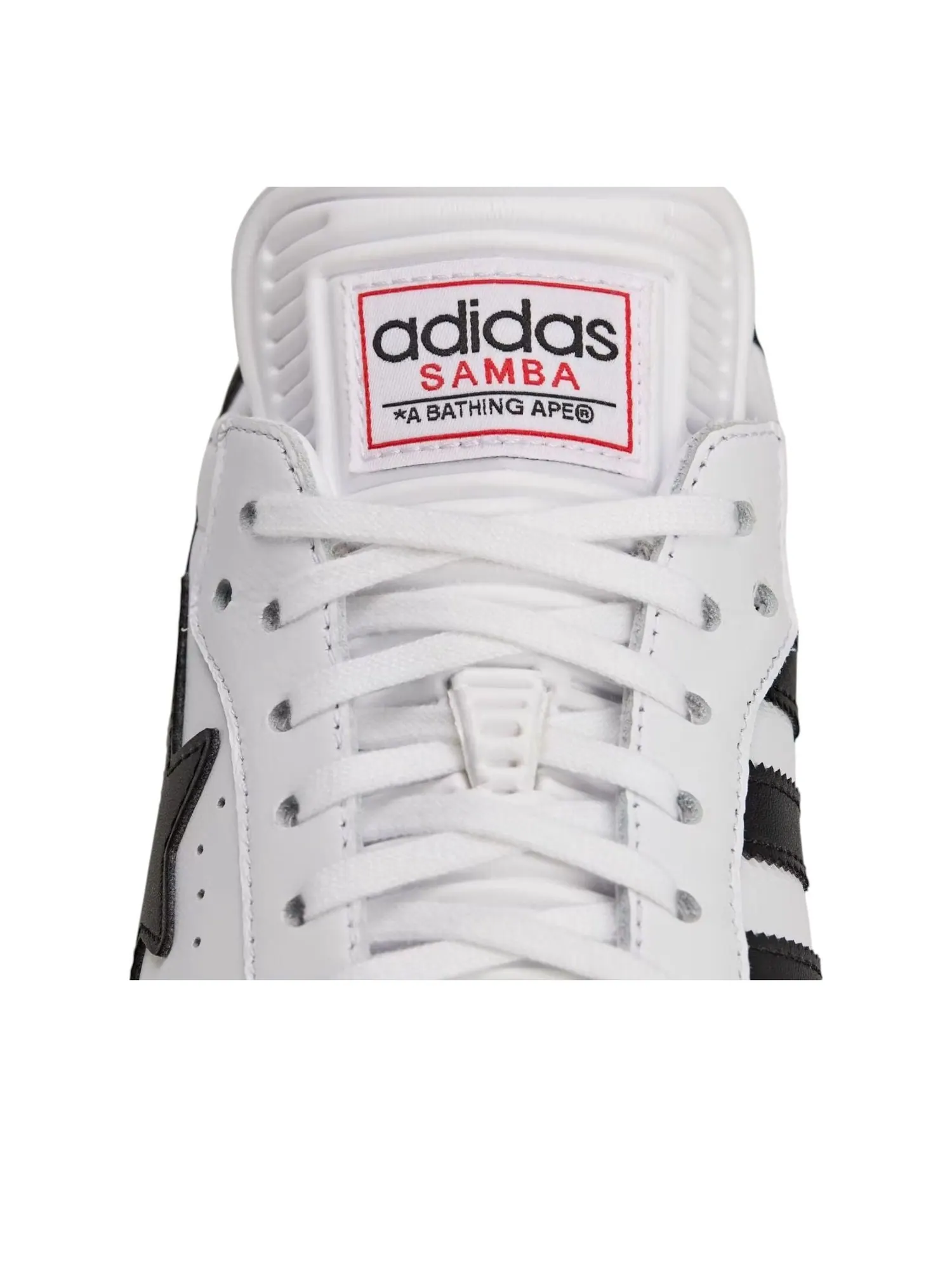 Кроссовки adidas x BAPE Samba 'Footwear White' — изображение 6 из 6, белый
