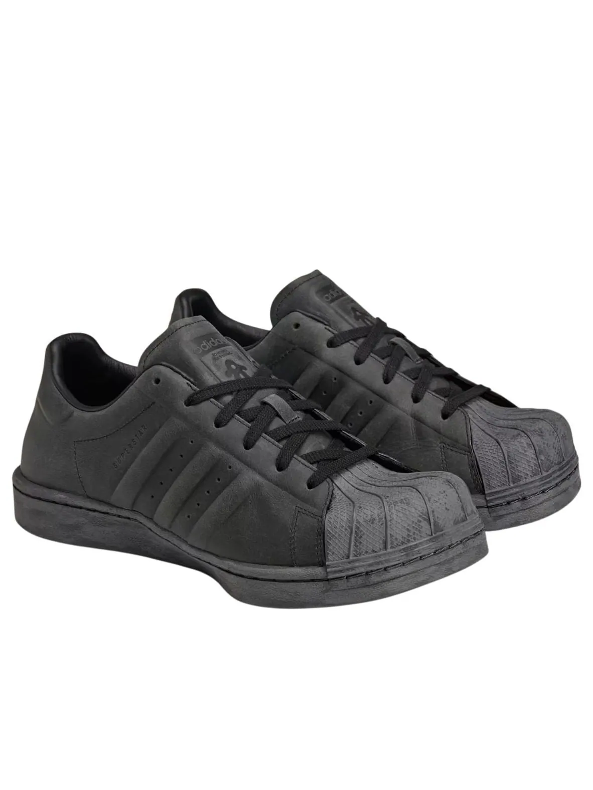 (WMNS) Adidas x Avavav Superstar 'Black Carbon' — изображение 5 из 6, черный//серый