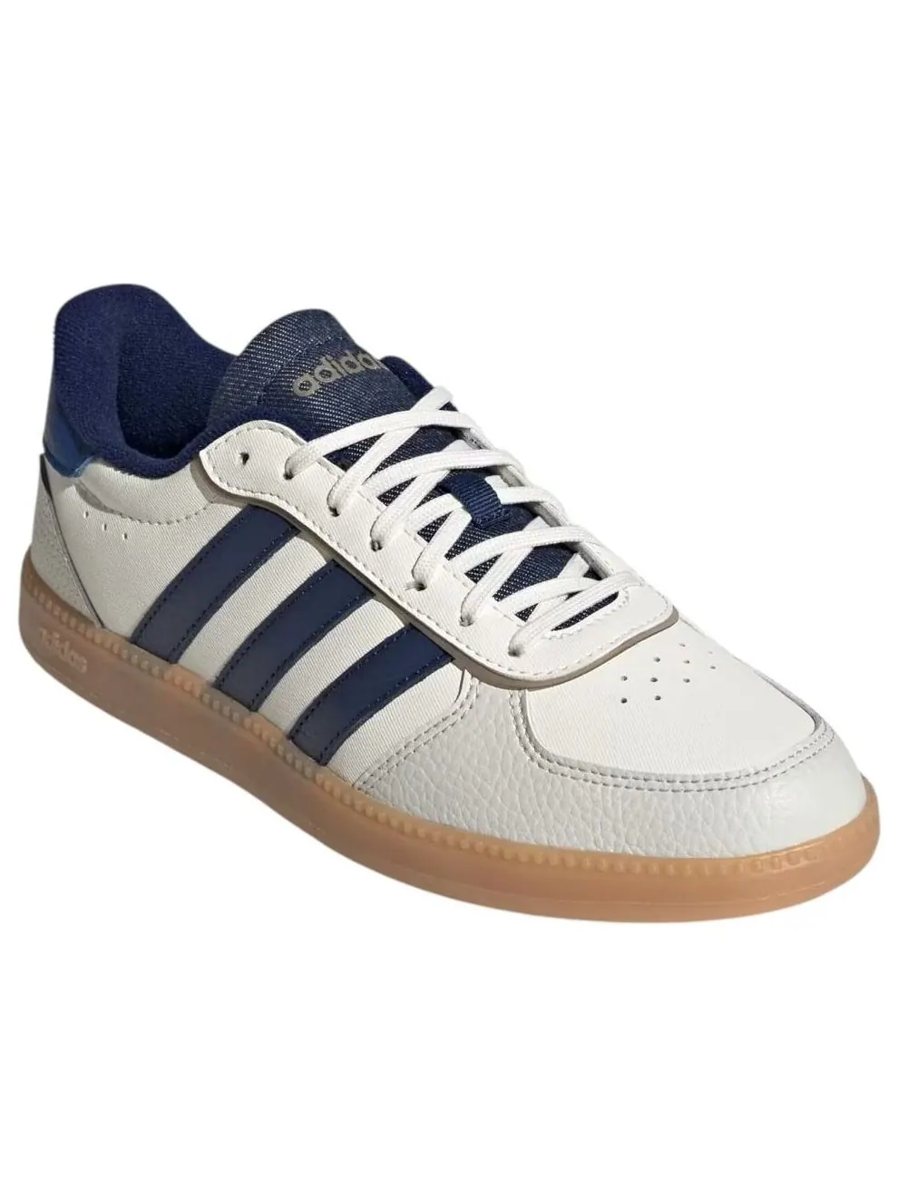 (WMNS) Adidas Breaknet Sleek 'Core White Dark Blue' — изображение 2 из 5, белый/темный синий/синий