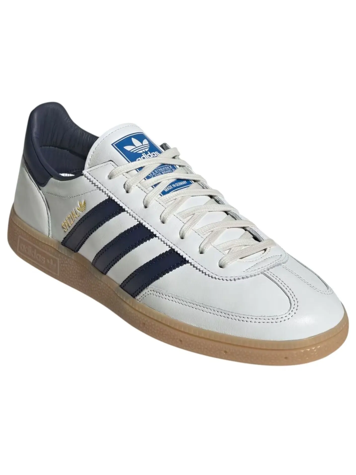 Кроссовки adidas Handball Spezial Made in Germany 'Core White Night Indigo' — изображение 2 из 5, белый