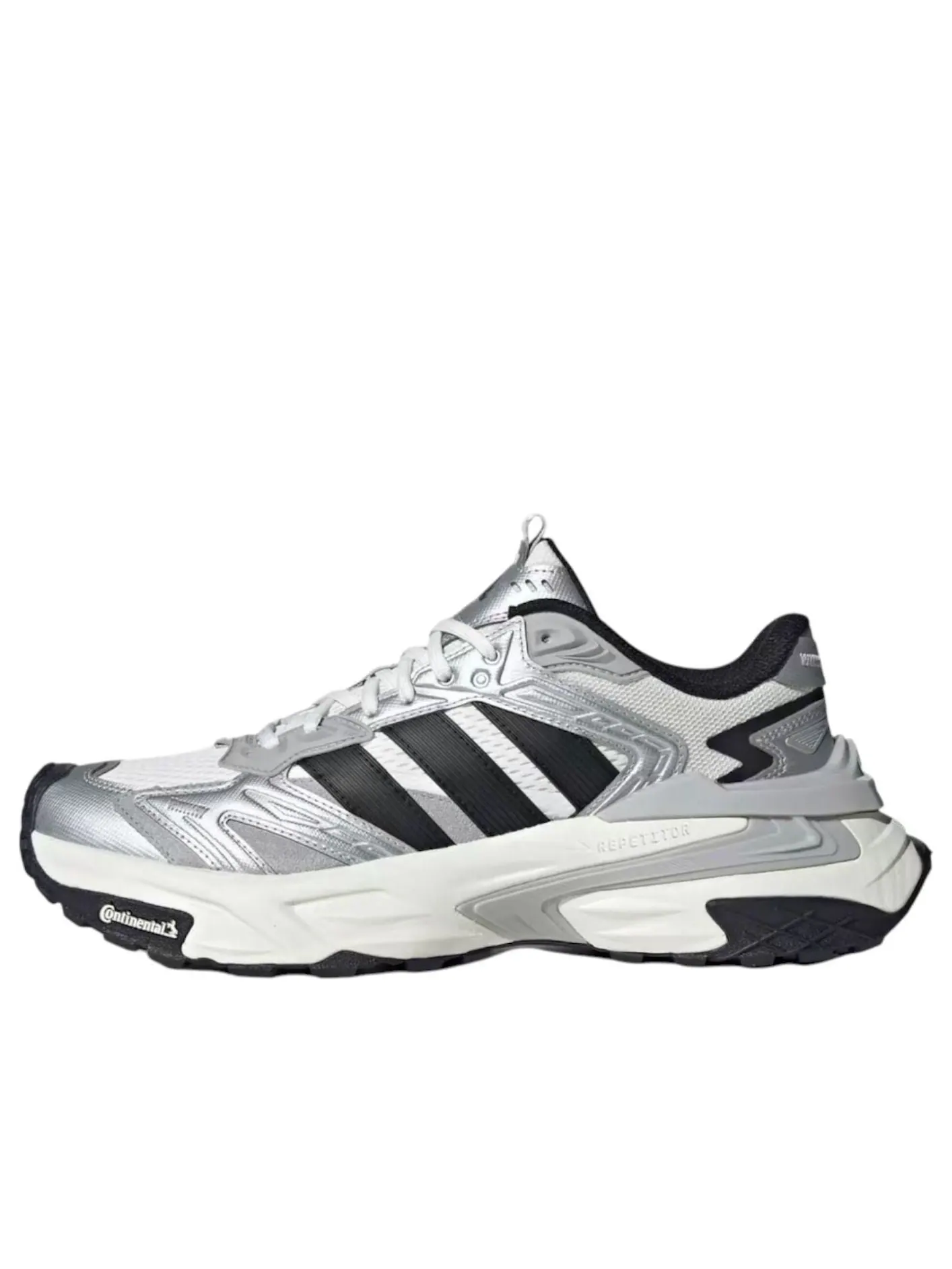 Кроссовки adidas XLG Storm Edge 'Silver Metallic Black' — изображение 1 из 5, серебряный