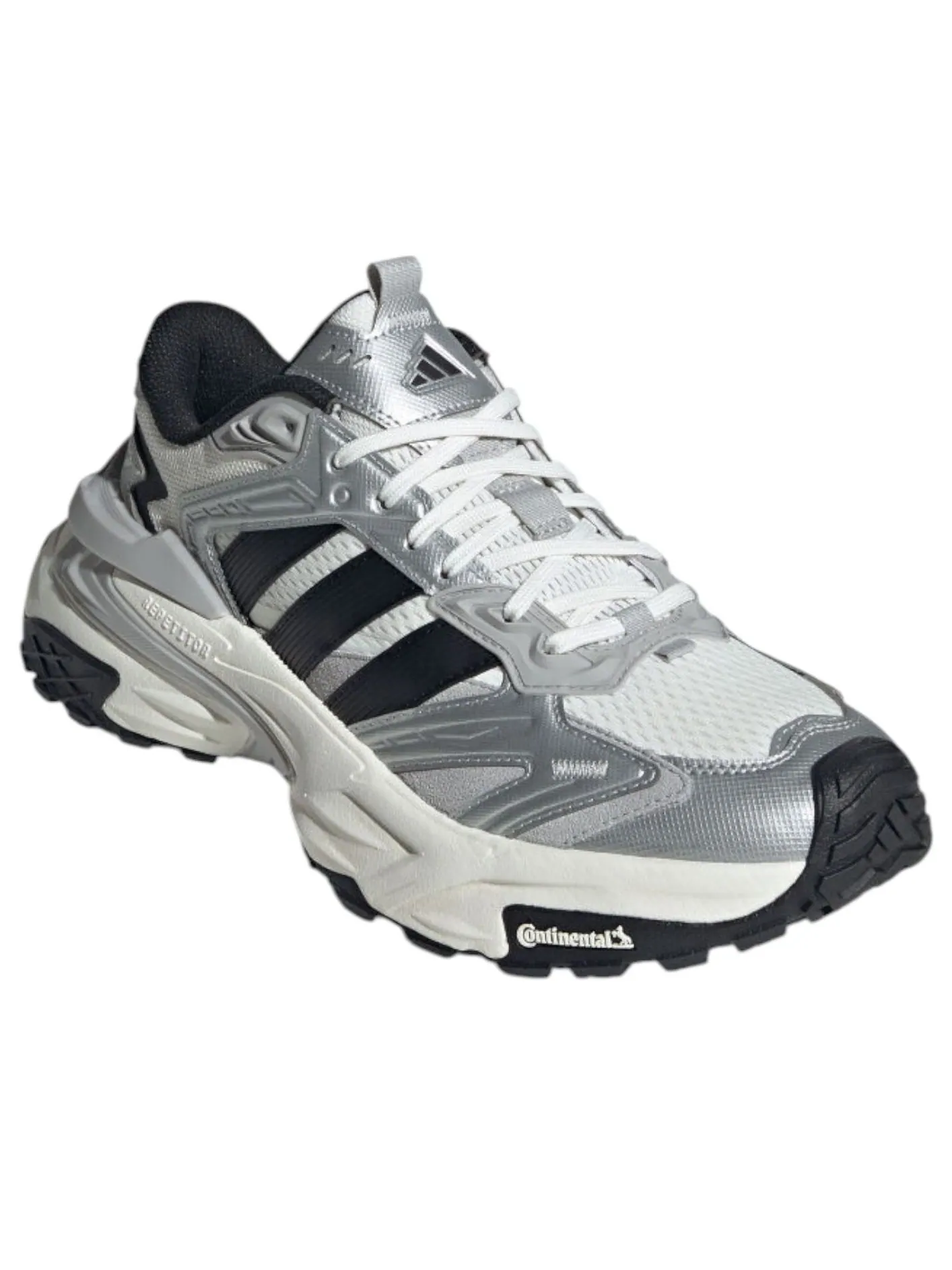 Кроссовки adidas XLG Storm Edge 'Silver Metallic Black' — изображение 2 из 5, серебряный