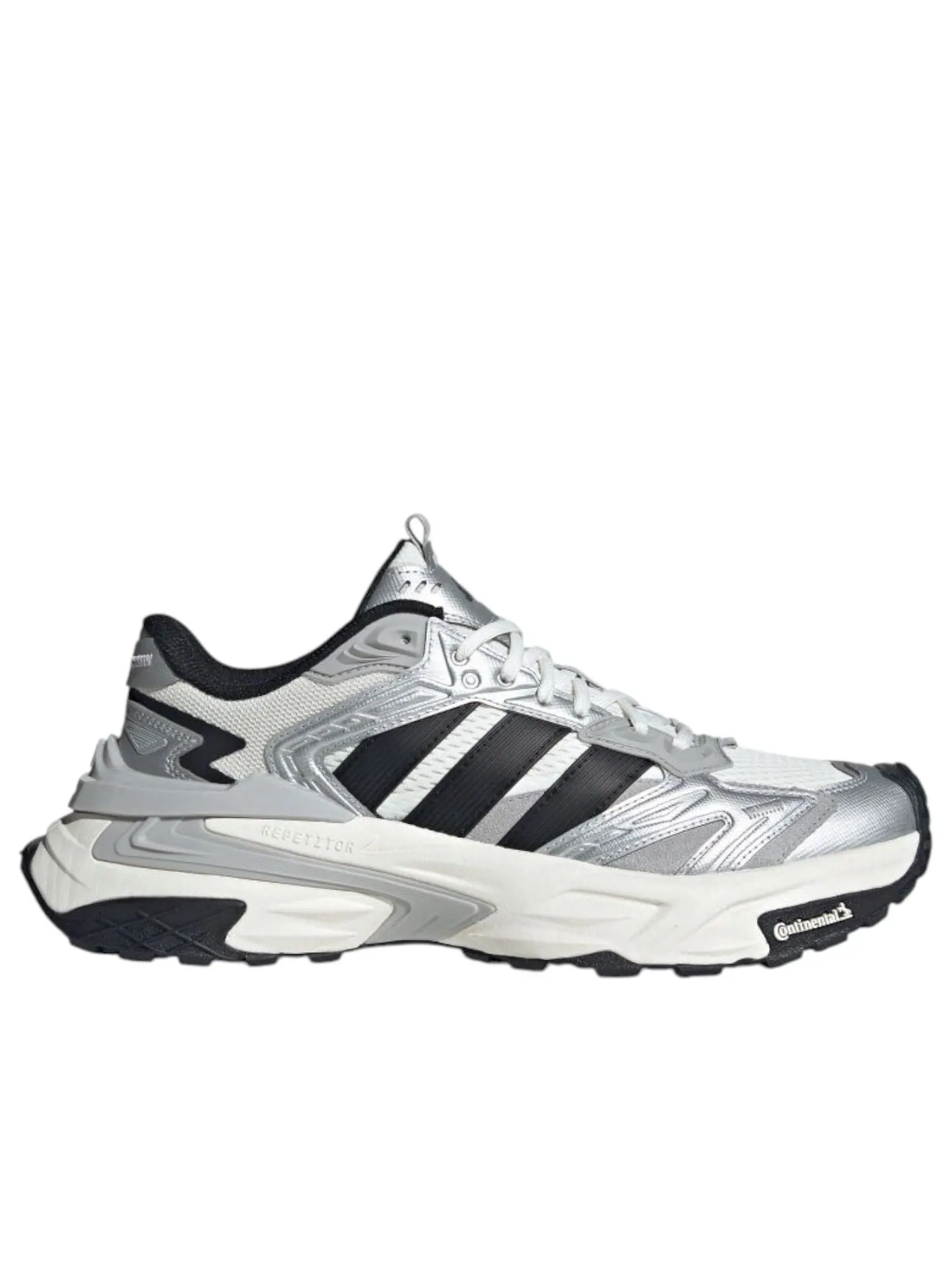 Кроссовки adidas XLG Storm Edge 'Silver Metallic Black' — изображение 5 из 5, серебряный
