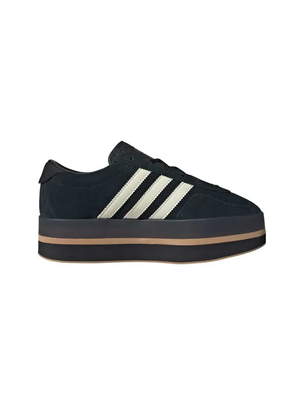 Кроссовки gazelle stack 'core black cream gum' Adidas — изображение 2 из 4, черный/кремовый белый