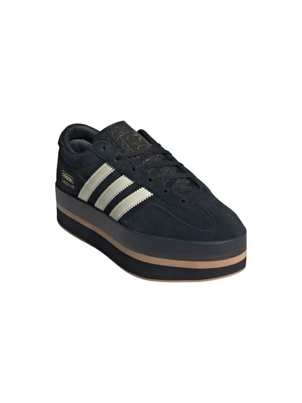 Кроссовки gazelle stack 'core black cream gum' Adidas — изображение 3 из 4, черный/кремовый белый