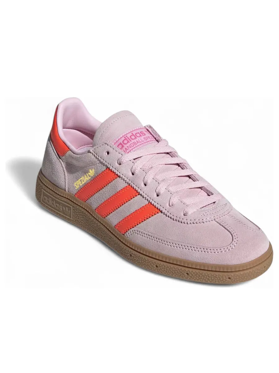 Кроссовки (WMNS) adidas Handball Spezial 'Clear Pink Solar Orange' — изображение 3 из 6, розовый