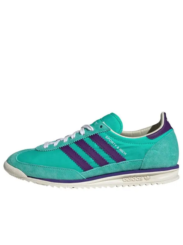 Кроссовки x sporty & rich sl 72 og 'teal power purple' Adidas — изображение 1 из 4