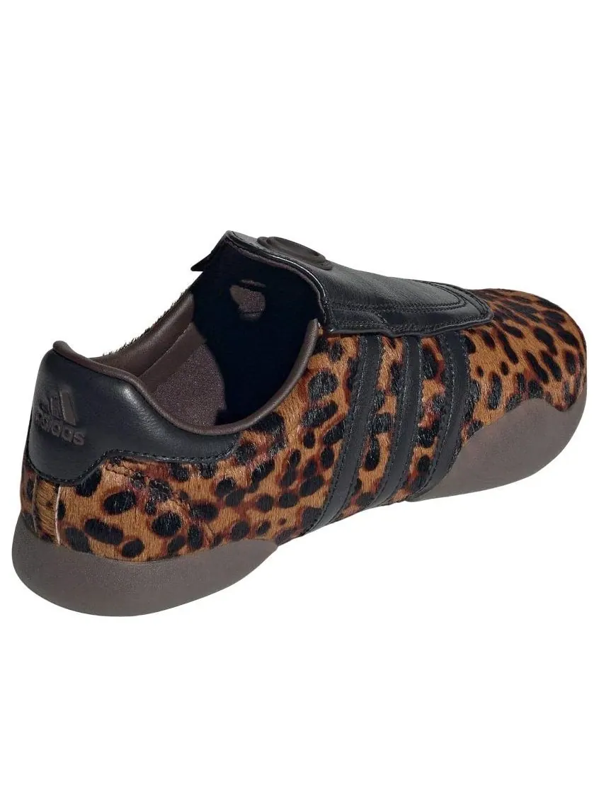 Кроссовки (WMNS) adidas Taekwondo Mei 'Leopard Brwon Black' — изображение 4 из 6, коричневый