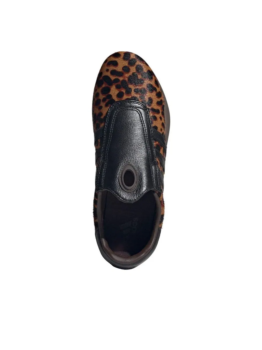 Кроссовки (WMNS) adidas Taekwondo Mei 'Leopard Brwon Black' — изображение 5 из 6, коричневый