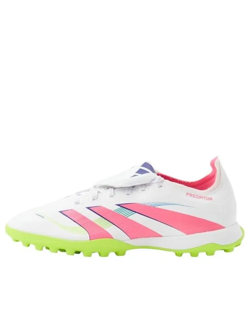 Кроссовки adidas Predator League Fold-Over Tongue Turf 'Lucid Pink Lucid Lemon' — изображение 1 из 5, белый