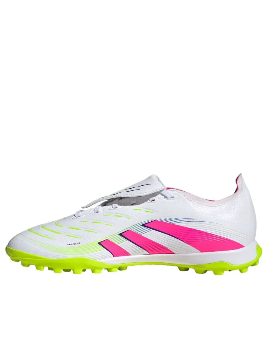 Кроссовки adidas Predator League Fold-Over Tongue Turf 'Lucid Pink Lucid Lemon' — изображение 2 из 5, белый