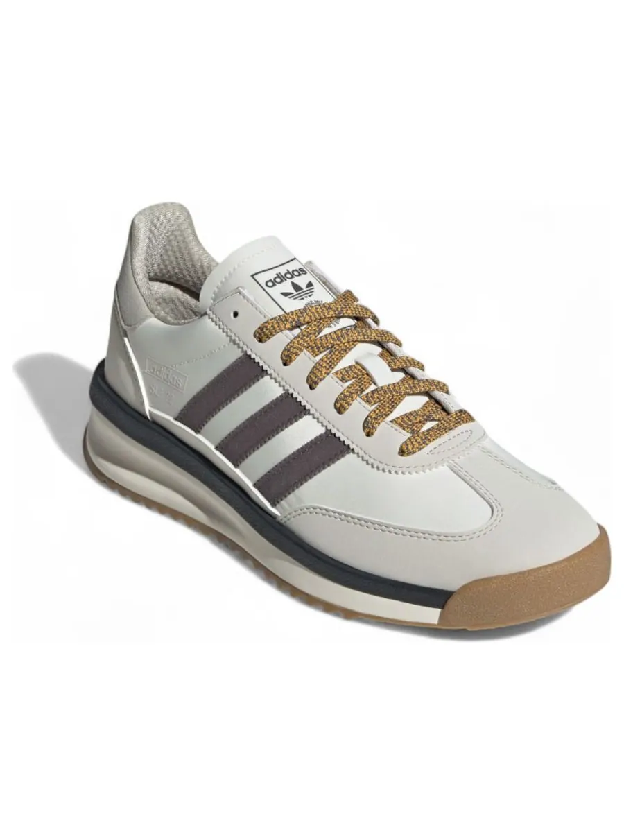 Кроссовки adidas SL 72 RTN 'Beige Grey Brown' — изображение 2 из 5, бежевый