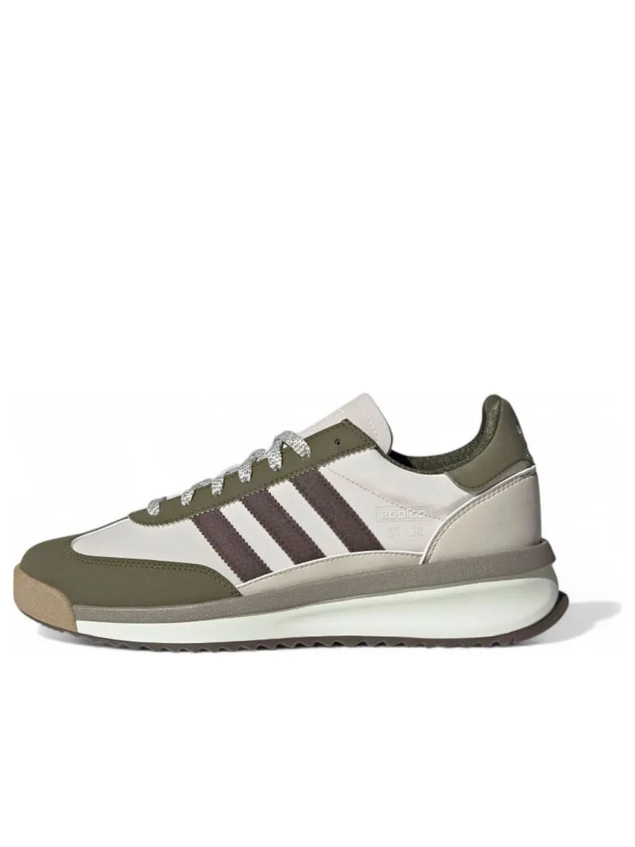 Кроссовки adidas SL 72 RTN 'Beige Olive Green Brown' — изображение 1 из 5, бежевый