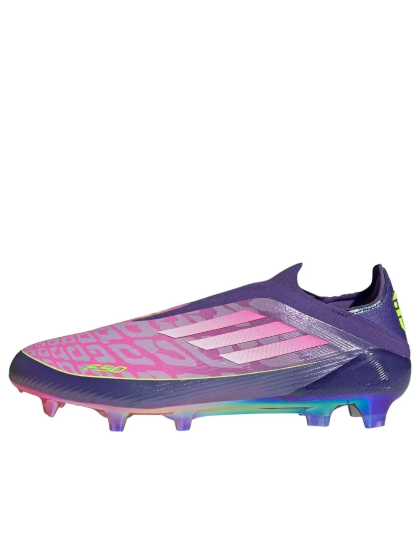 Кроссовки adidas x Lamine Yamal F50 Elite Laceless 'Purple' — изображение 1 из 6, фиолетовый