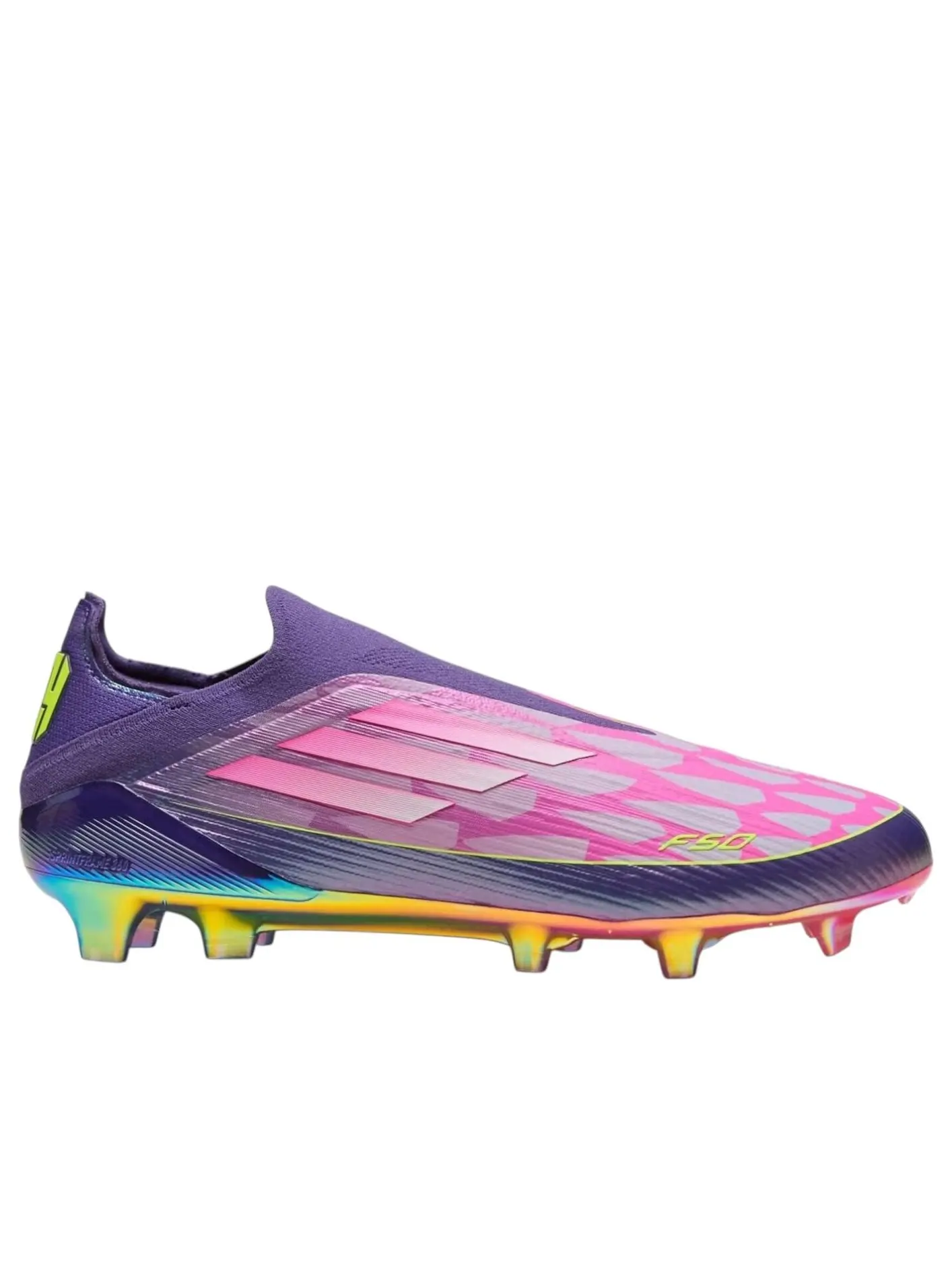 Кроссовки adidas x Lamine Yamal F50 Elite Laceless 'Purple' — изображение 6 из 6, фиолетовый