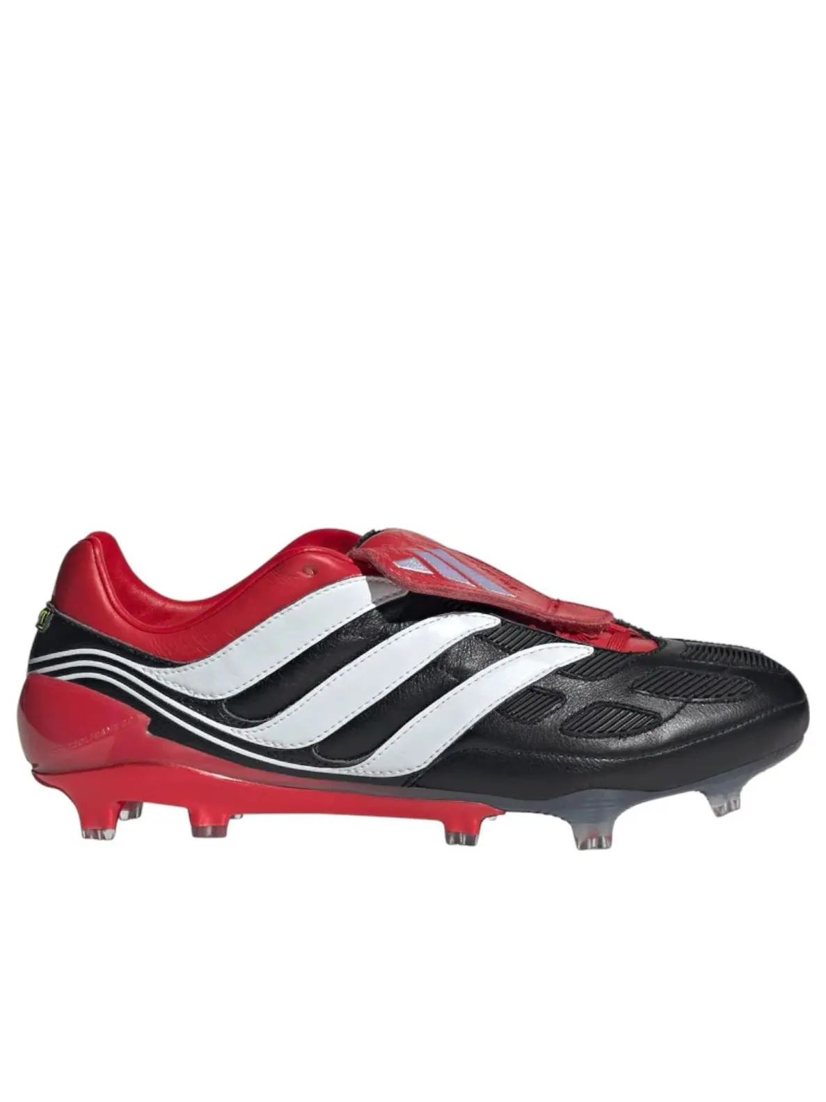 Adidas Predator Precision FG 'Black White Collegiate Red' — изображение 2 из 5, черный/белый/красный
