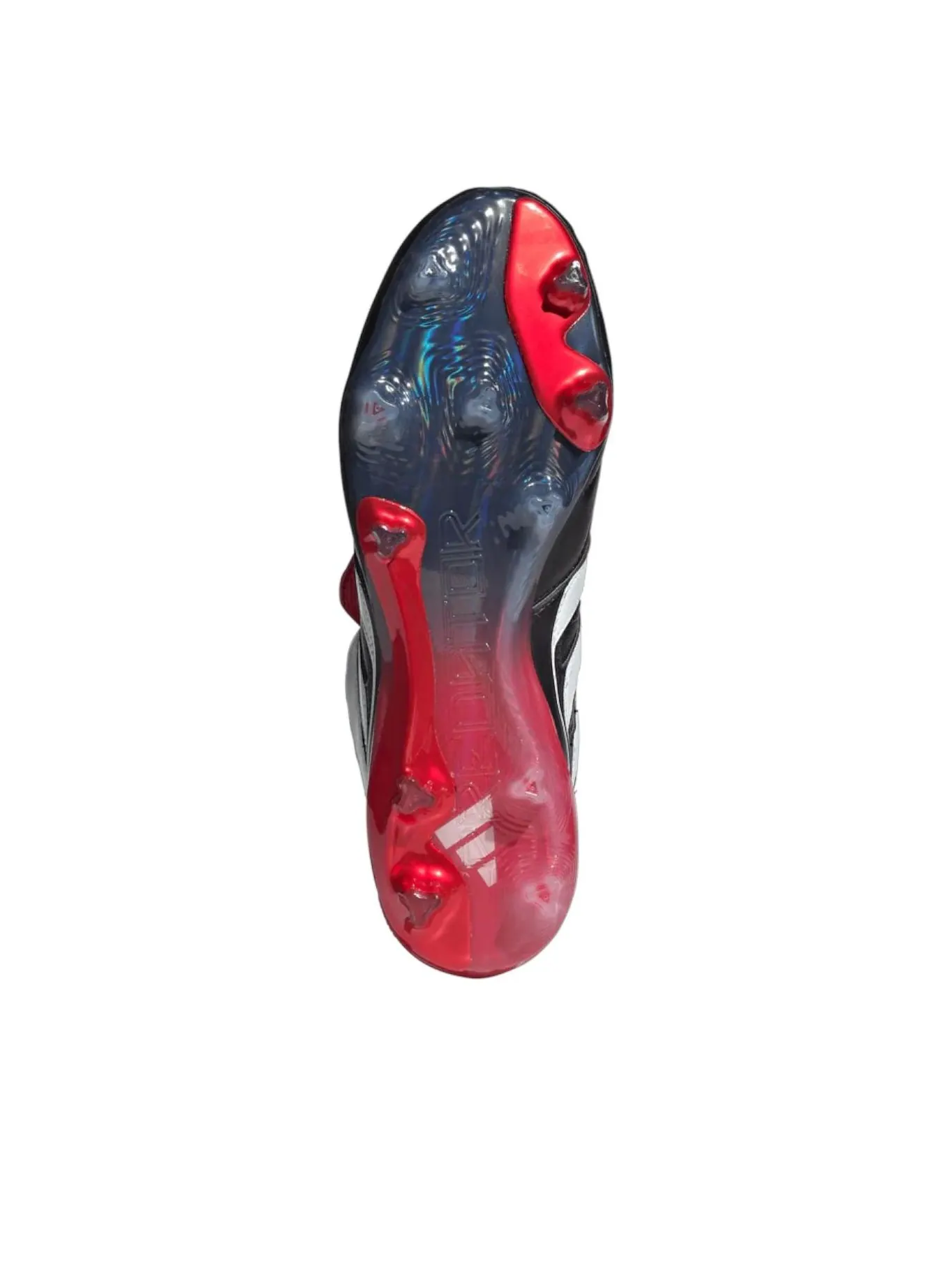 Adidas Predator Precision FG 'Black White Collegiate Red' — изображение 4 из 5, черный/белый/красный