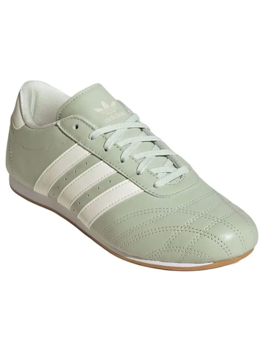Кроссовки (WMNS) adidas Taekwondo 'Green Off White' — изображение 2 из 4, зеленый