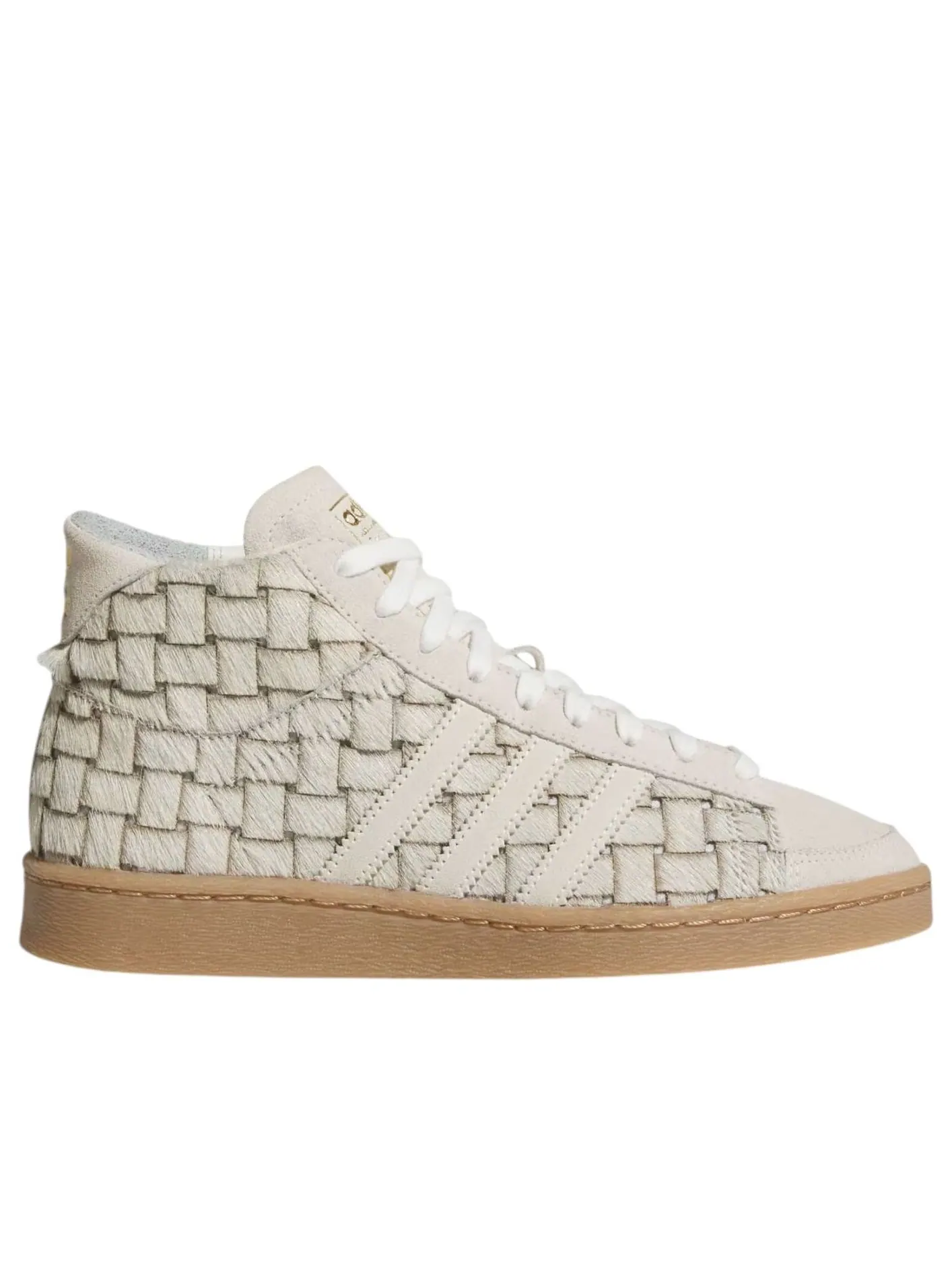 (WMNS) Adidas Jabbar Hi 'Off White Cream White' — изображение 5 из 5