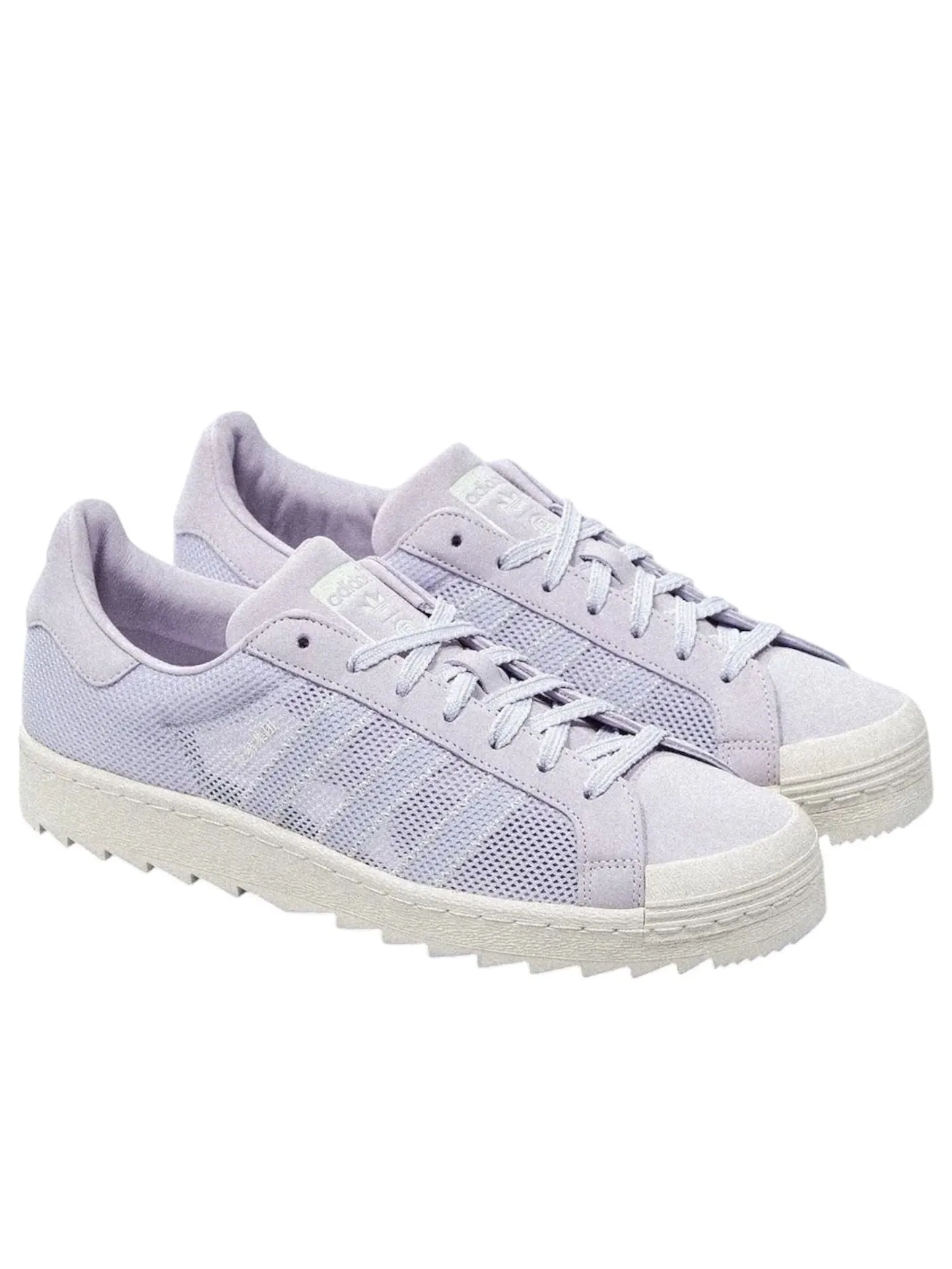 Кроссовки adidas x CLOT by Edison Chen Superstar Breathe 'Purple' — изображение 2 из 5, фиолетовый