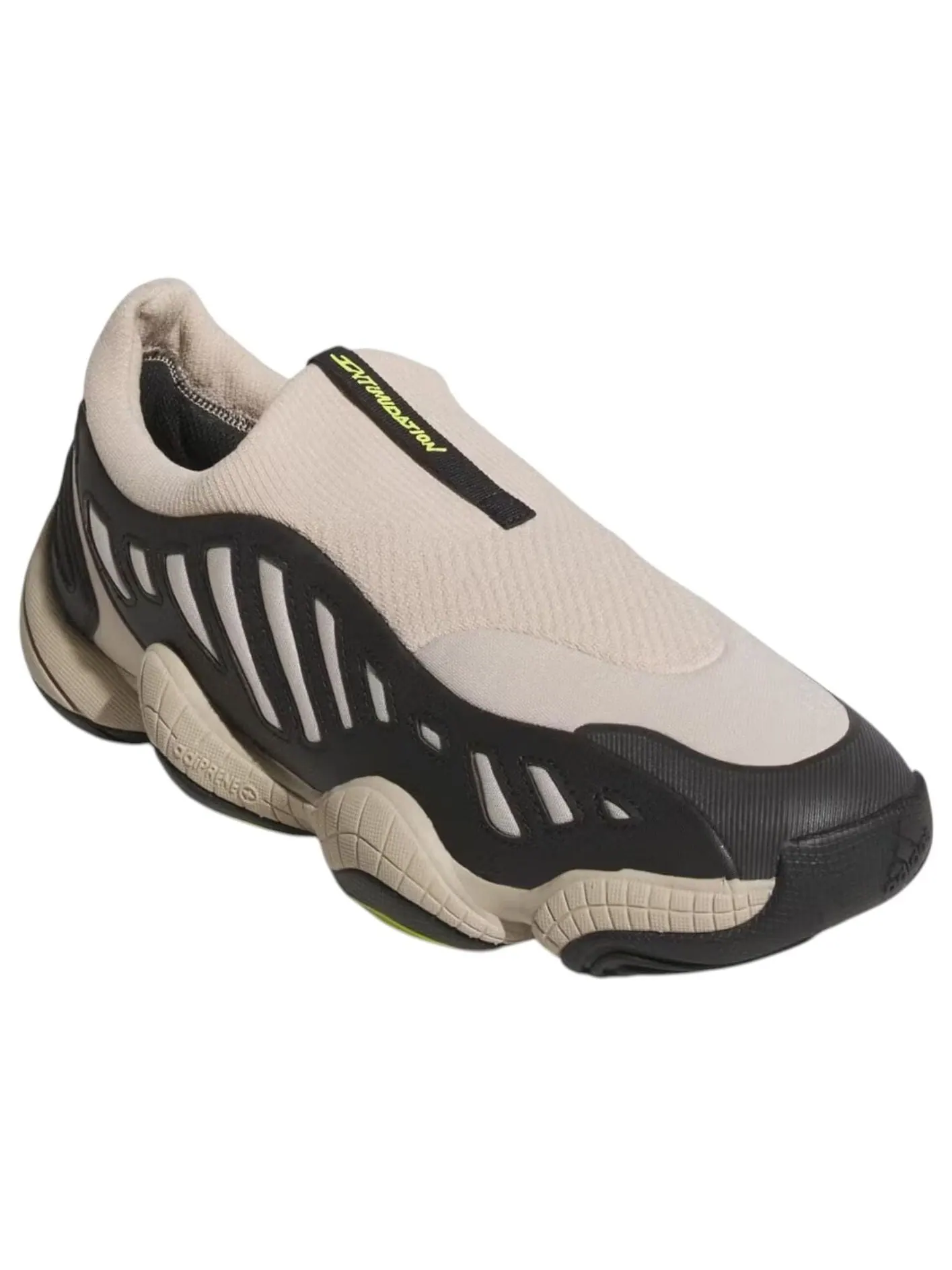 Adidas Intimidation Low Slip-On 'Wonder Beige' — изображение 2 из 6, бежевый/черный