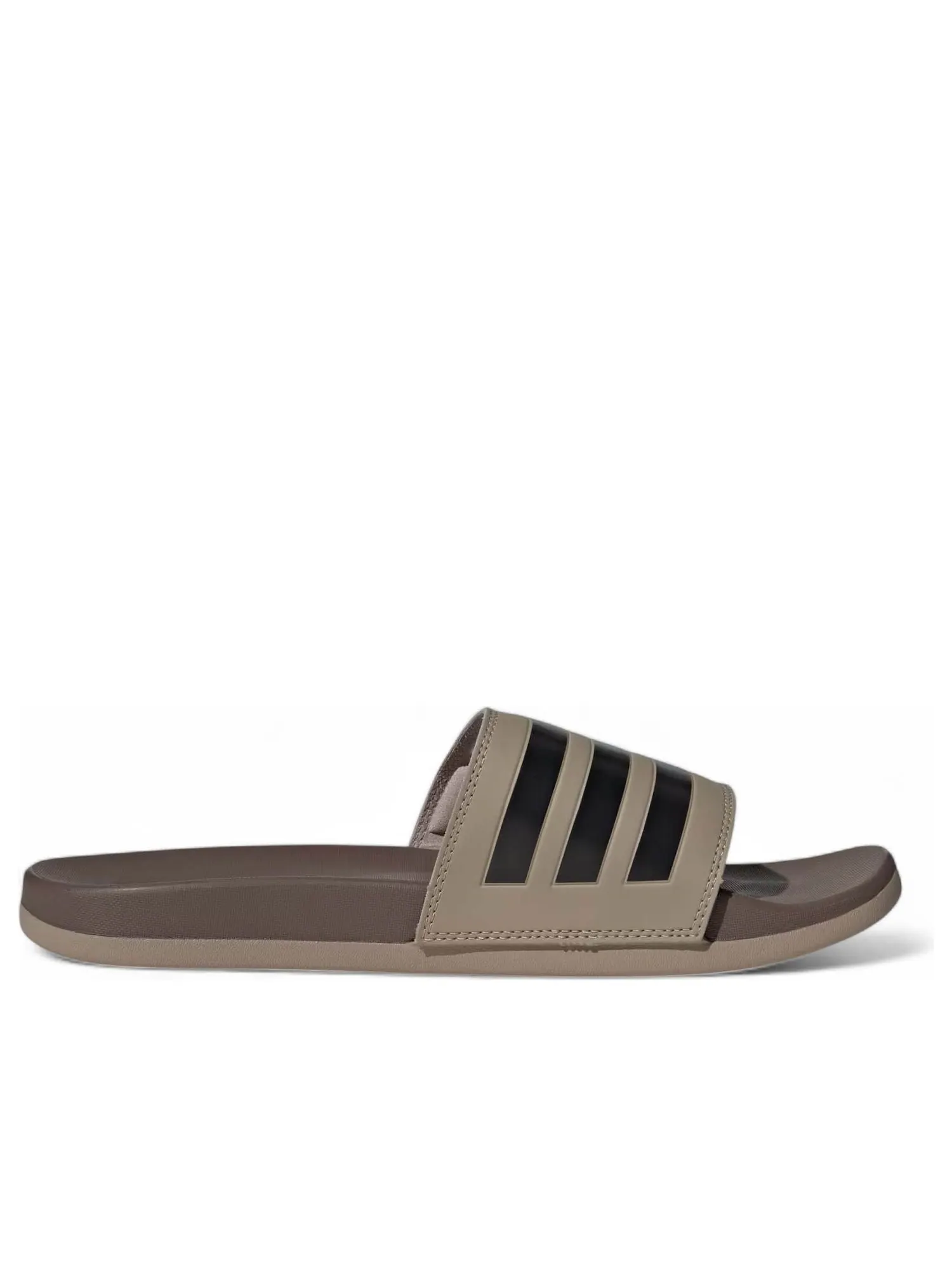 Шлепанцы adidas Adilette Comfort Slides 'Blanch Cargo Earth Strata' — изображение 2 из 6, коричневый