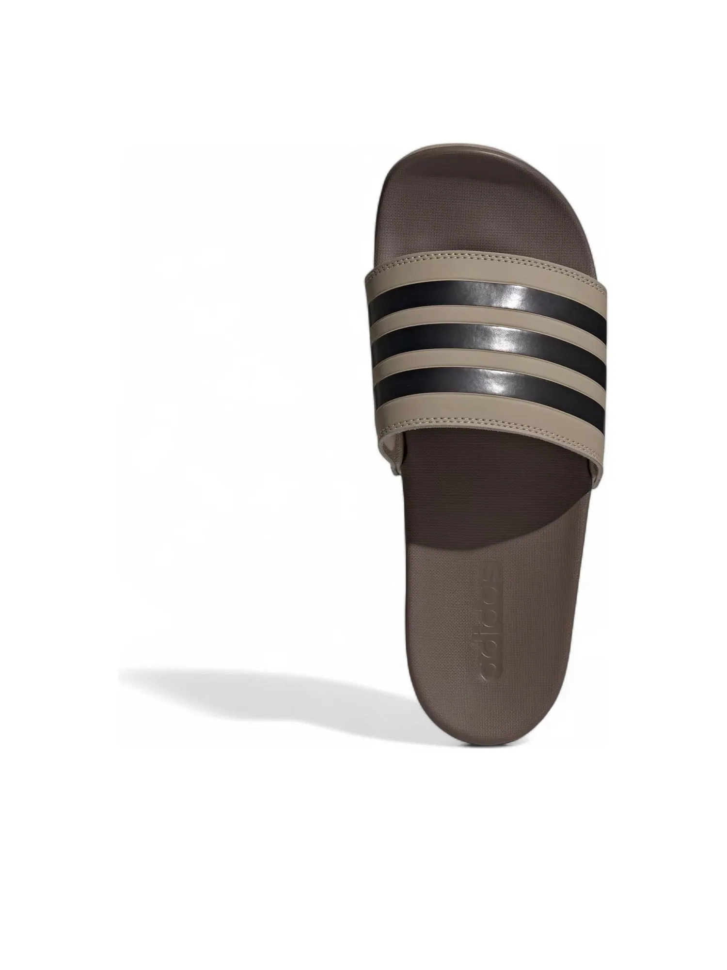 Шлепанцы adidas Adilette Comfort Slides 'Blanch Cargo Earth Strata' — изображение 5 из 6, коричневый