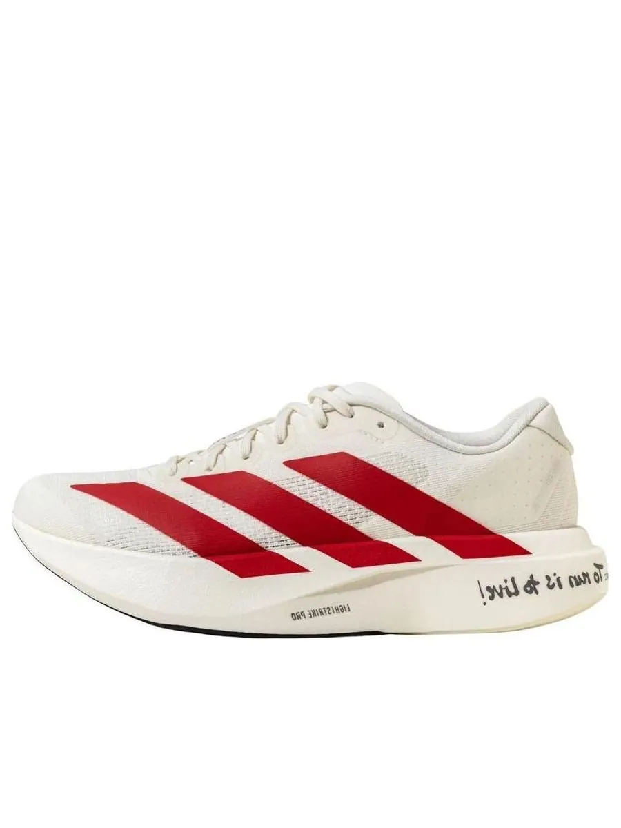 Кроссовки adidas Adizero Evo SL 'White Red' — изображение 1 из 6, белый