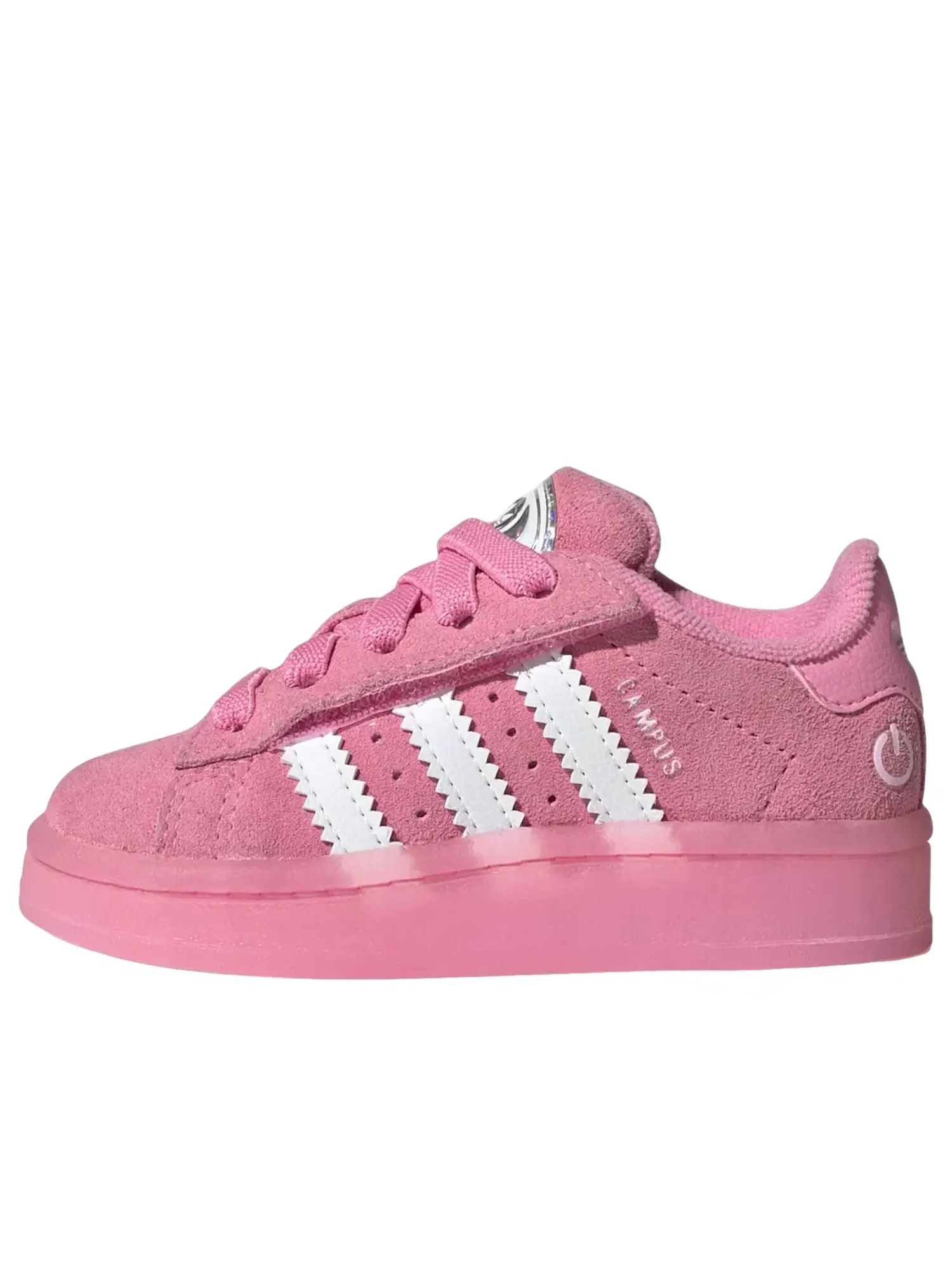 Детские кроссовки для малышей с закрытием на липучке Campus 00s Adidas — изображение 1 из 5, розовый