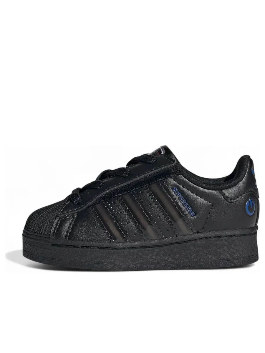 Кроссовки (TD) adidas Superstar LED Light CF EL 'Black' — изображение 1 из 6, черный