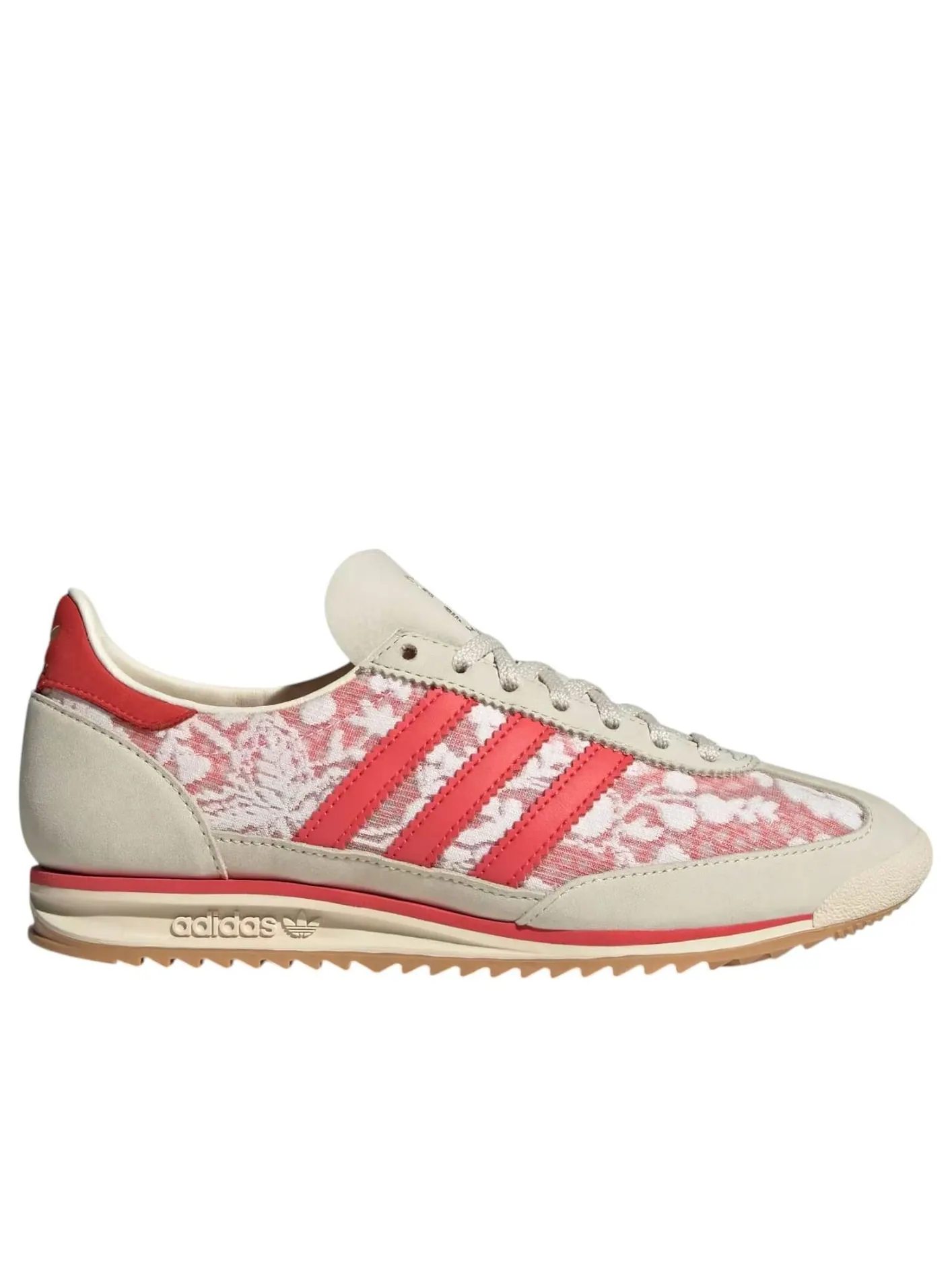 (WMNS) Adidas SL 72 OG X Liberty London 'Cream White Better Scarlet' — изображение 5 из 5, белый/кремовый белый