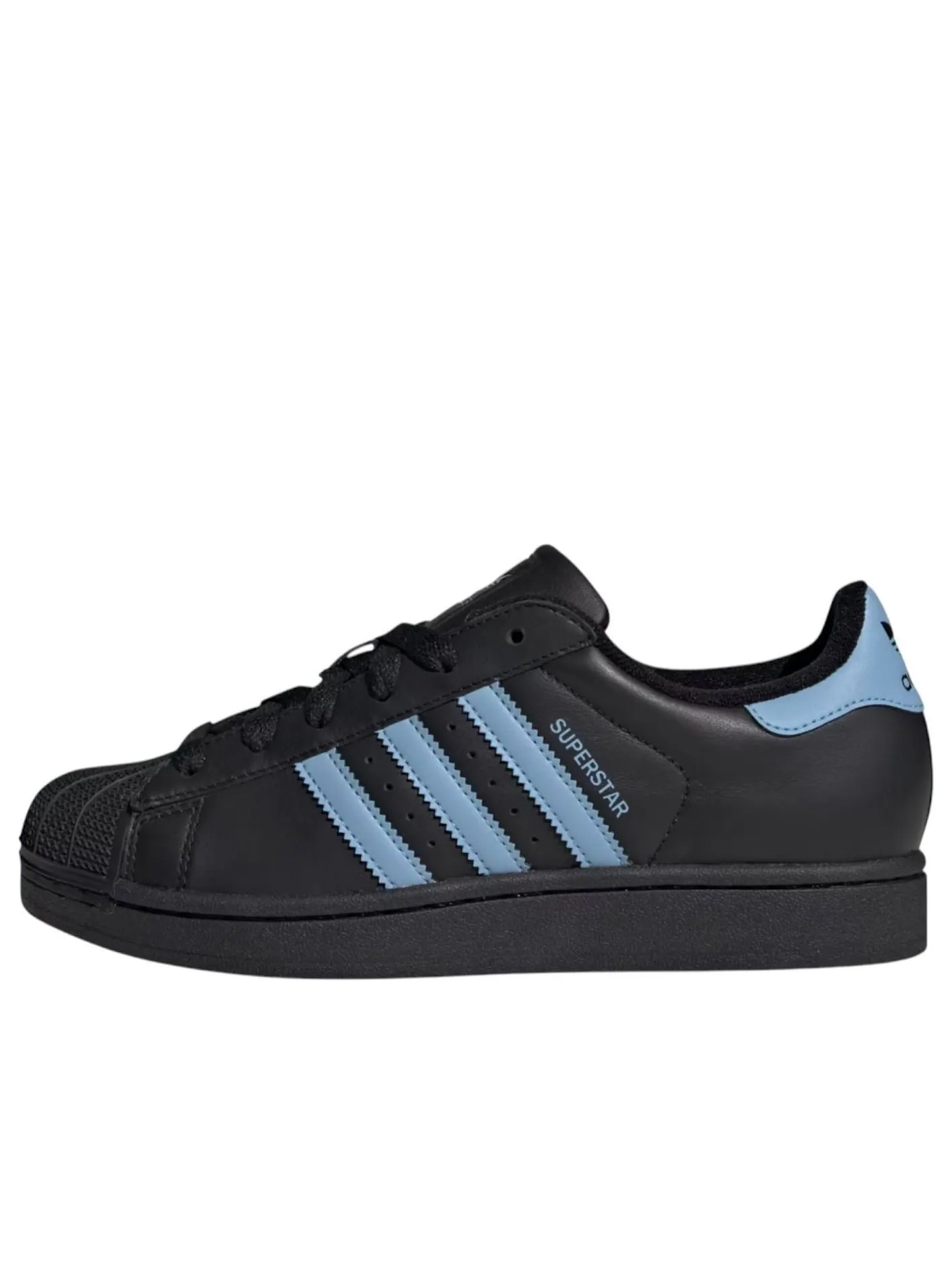 (WMNS) Adidas Superstar II 'Core Black Ash Blue' — изображение 1 из 5, черный/синий/черный