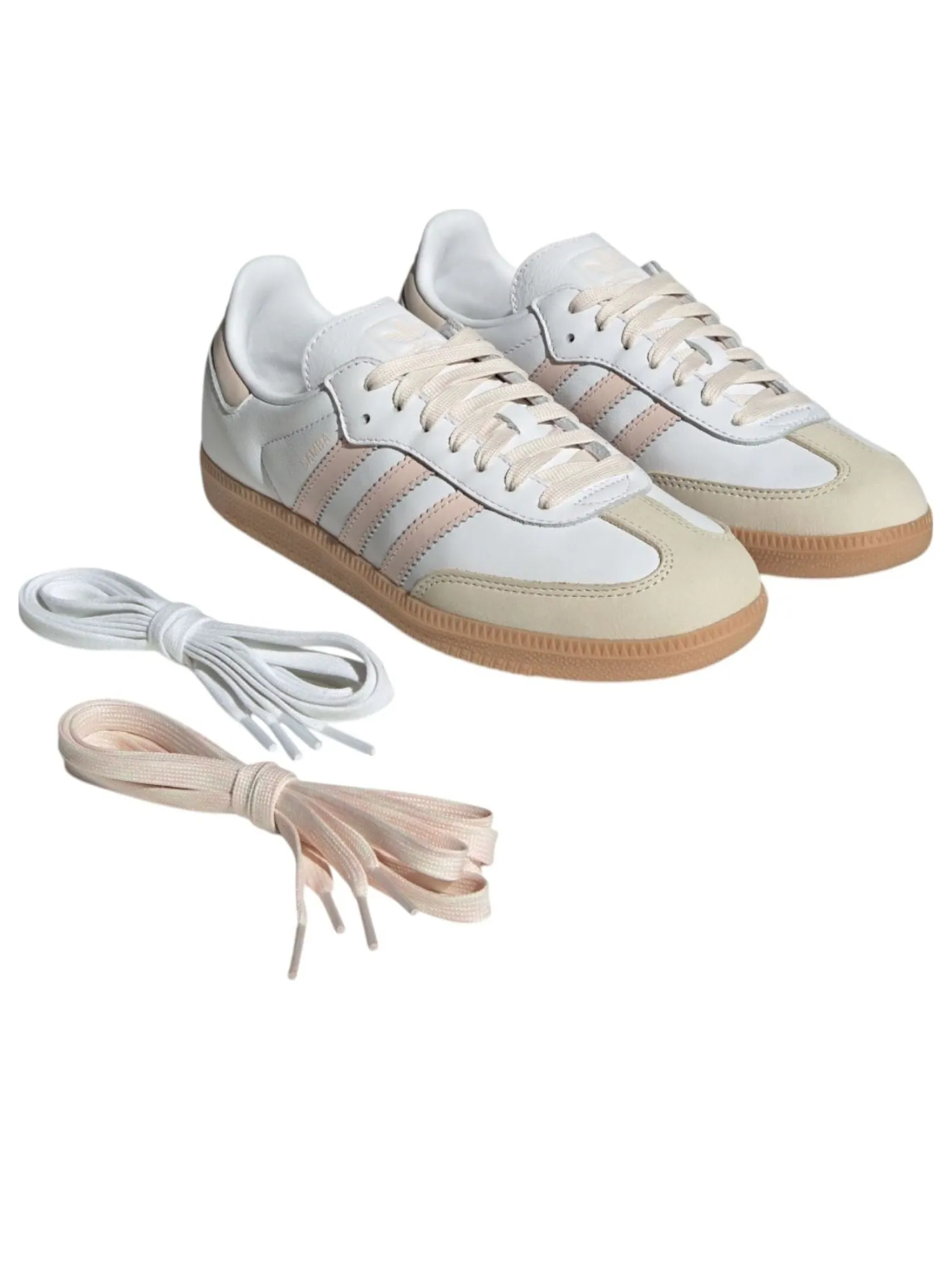 Кроссовки (WMNS) adidas Samba OG 'White Pink' — изображение 5 из 5, белый