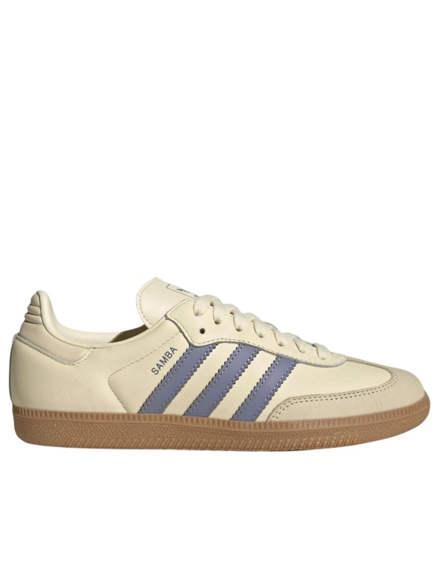 Кроссовки (WMNS) adidas Samba 'Cream White Silver Violet' — изображение 6 из 6, бежевый