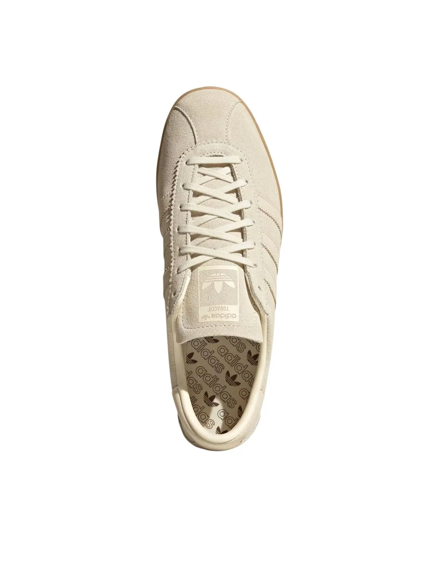 Adidas Tobacco 'Cream White Wonder White Gum' — изображение 4 из 6, кремовый белый/белый