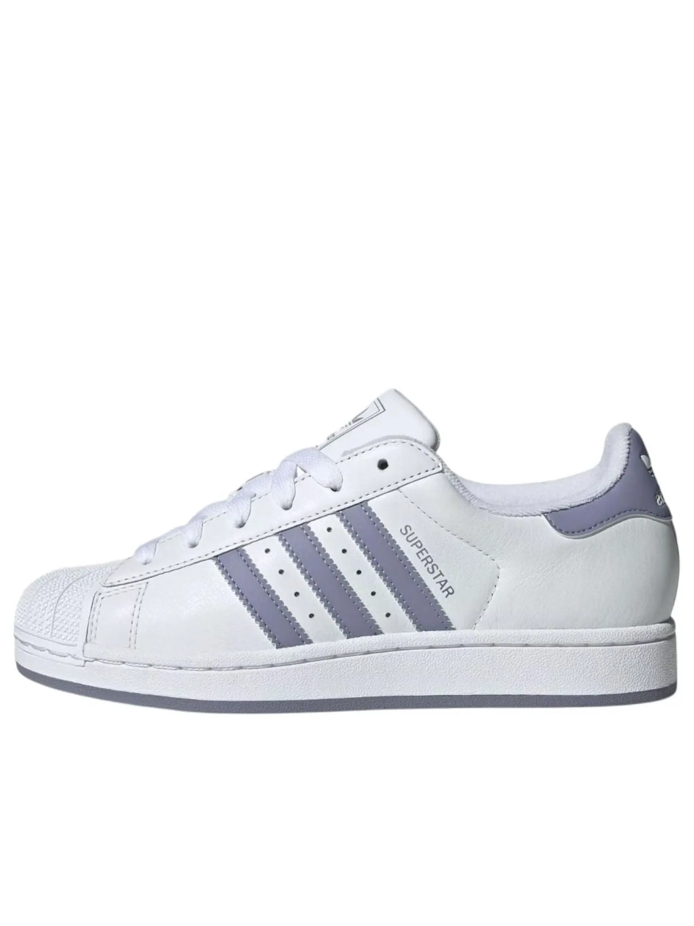 Кроссовки (WMNS) adidas Superstar II 'Cloud White Purple' — изображение 1 из 6, белый