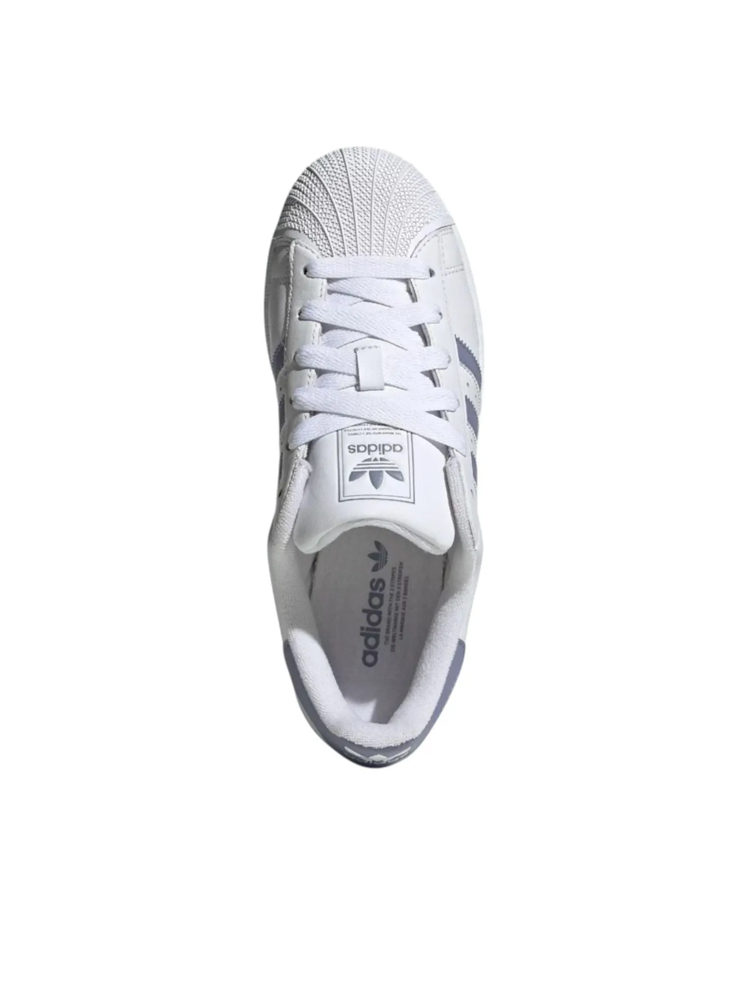Кроссовки (WMNS) adidas Superstar II 'Cloud White Purple' — изображение 3 из 6, белый