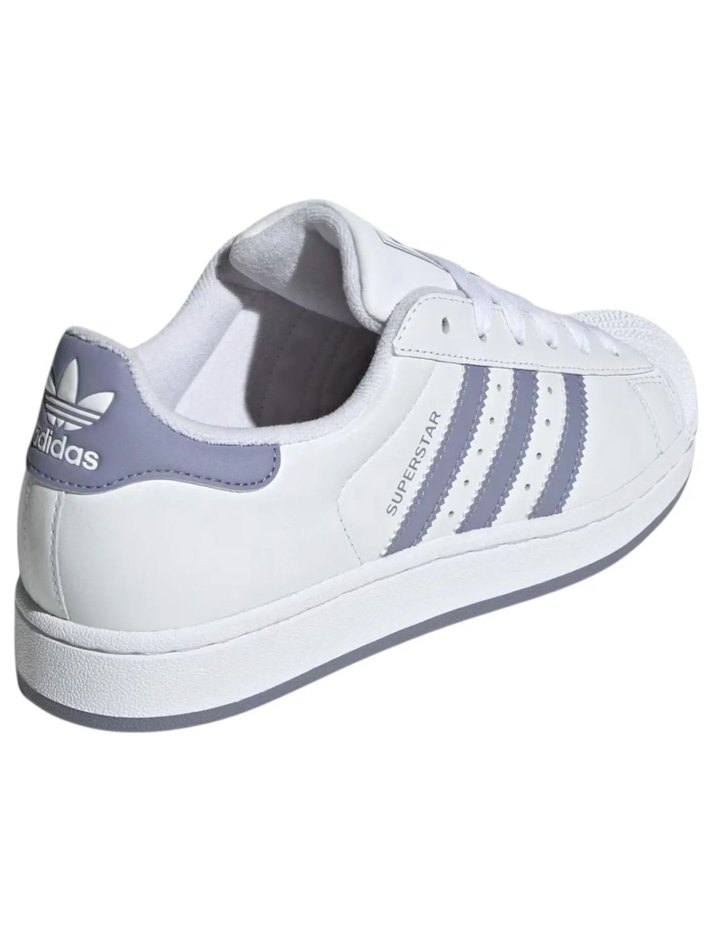 Кроссовки (WMNS) adidas Superstar II 'Cloud White Purple' — изображение 5 из 6, белый
