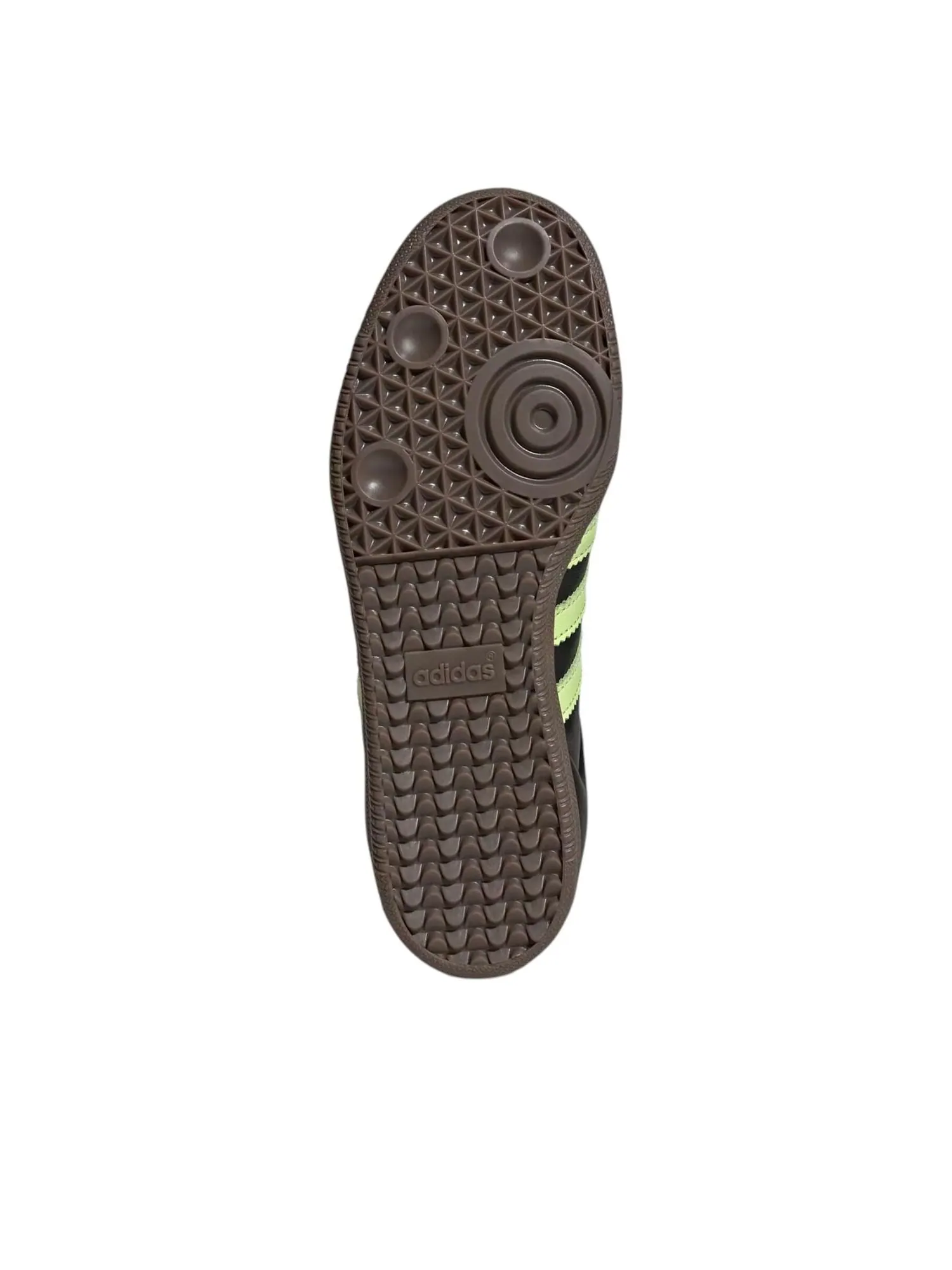 Кроссовки (WMNS) adidas Samba 'Black Pulse Lime' — изображение 2 из 4, черный