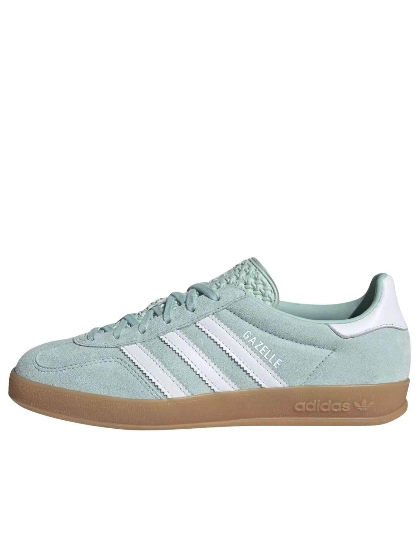 Adidas Gazelle Indoor 'Ash Green Cloud White' — изображение 1 из 5, зеленый/белый